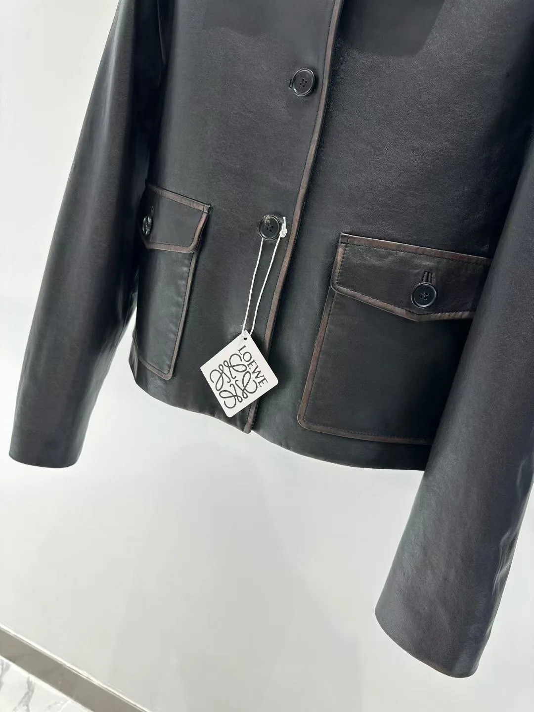 Кожаные Куртки И Дублёнки Женские Loewe 11429013