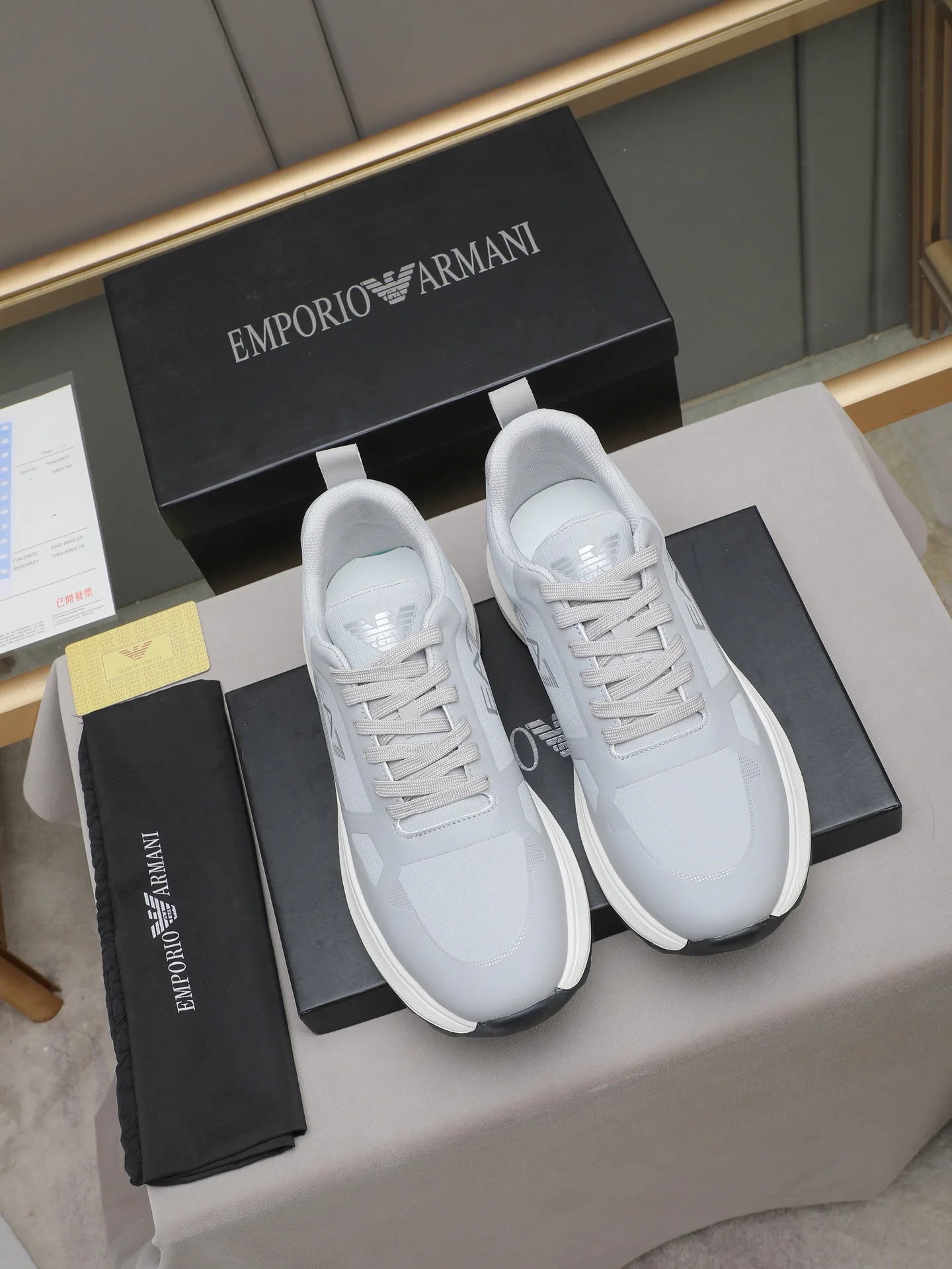 Кроссовки Мужские Armani 931675