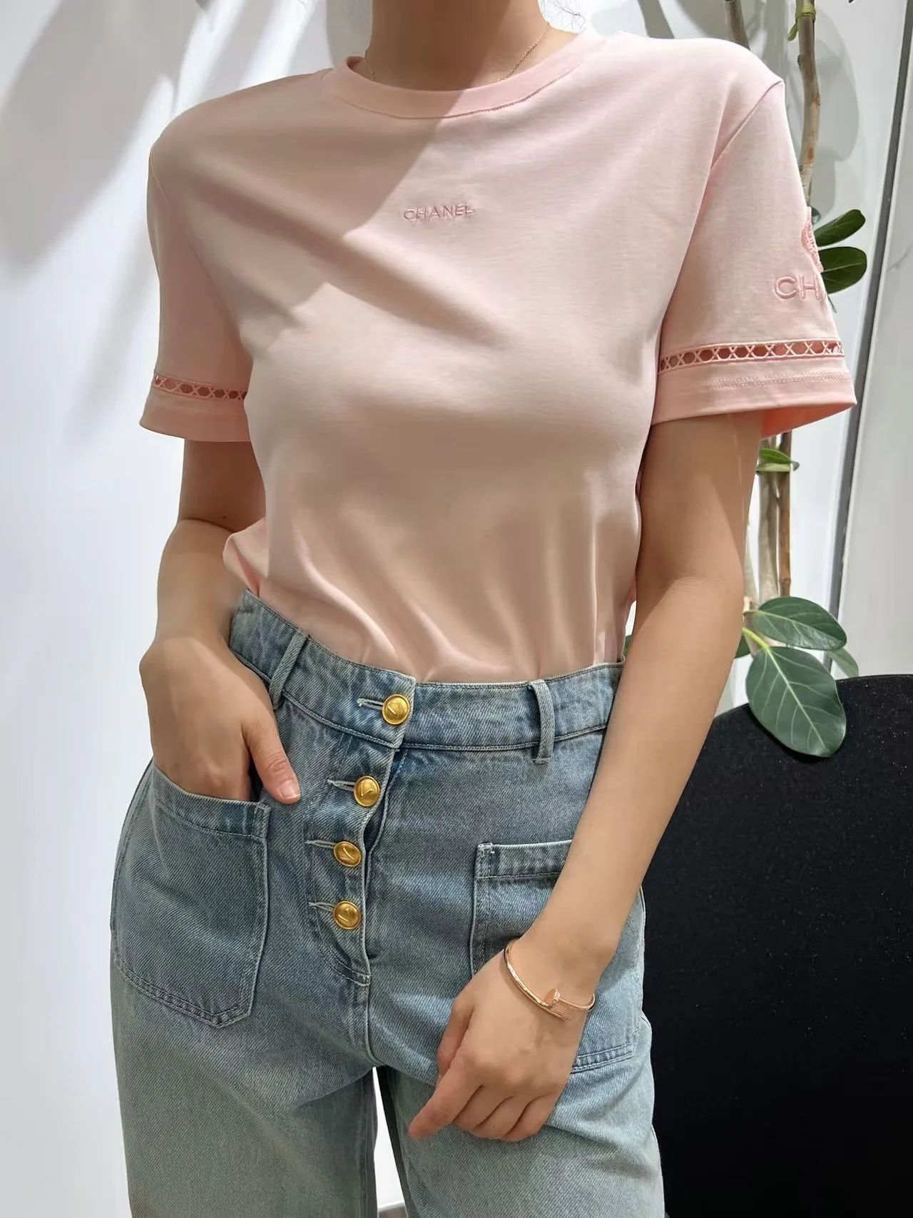 Футболки Женские Chanel 12620504