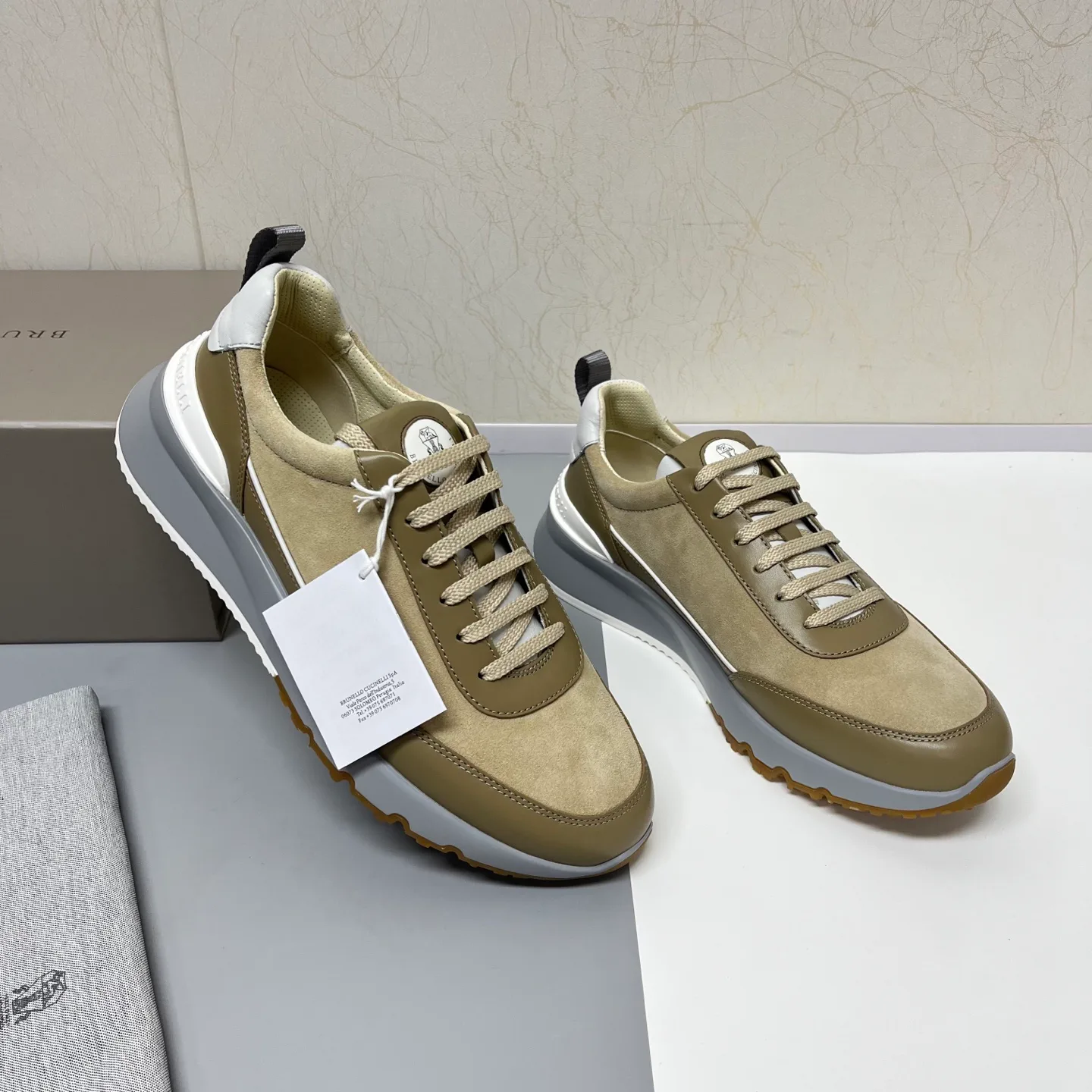 Кроссовки Мужские Brunello Cucinelli 28002