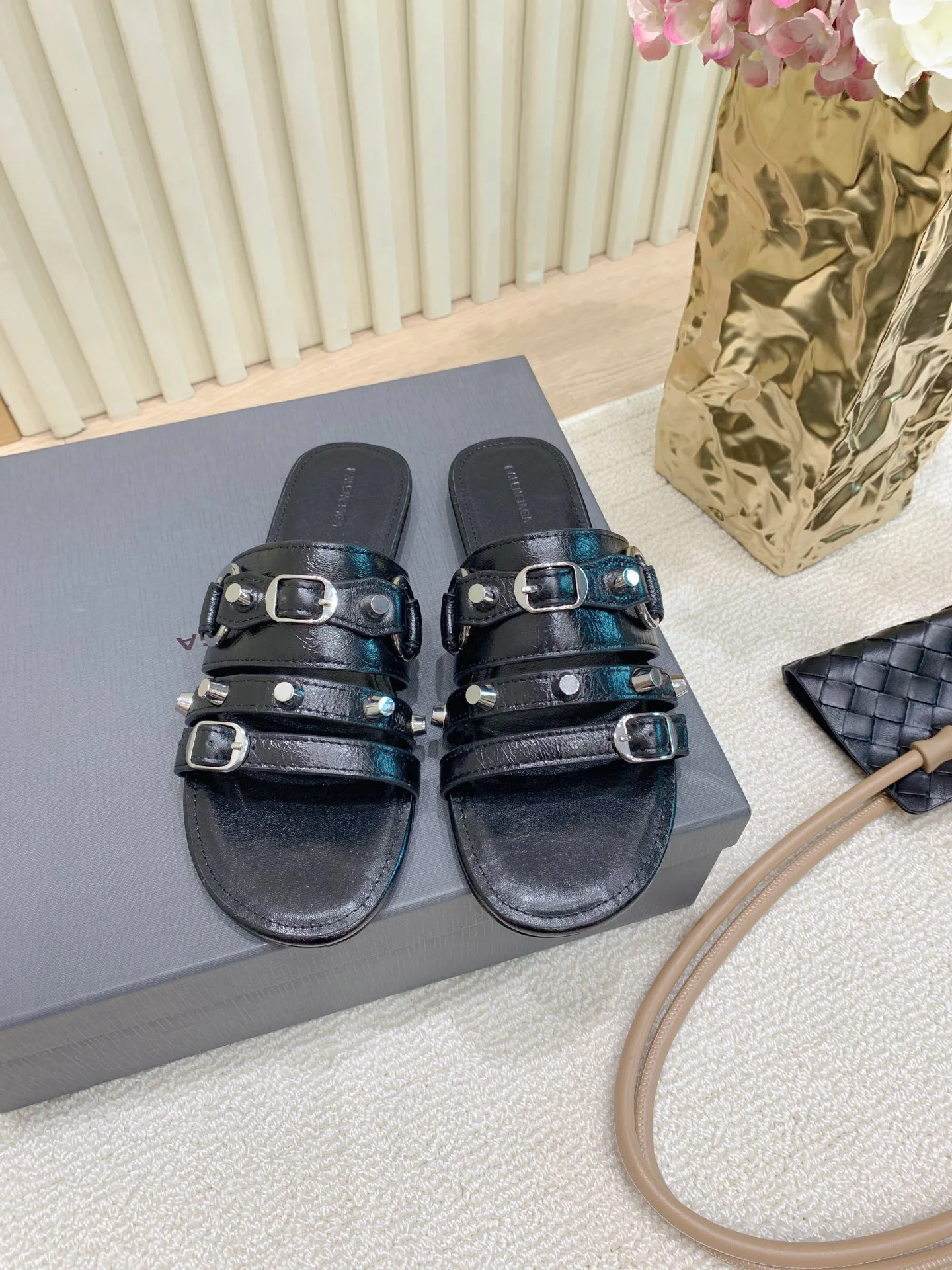 Шлепанцы Женские Balenciaga 1101785