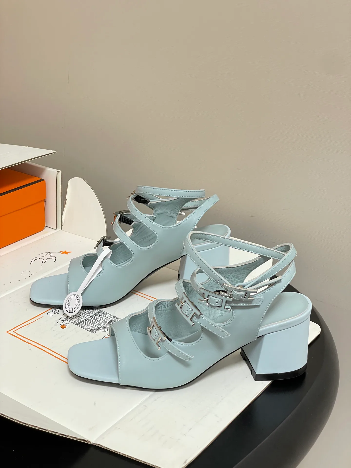 Босоножки Женские Hermes 11178043