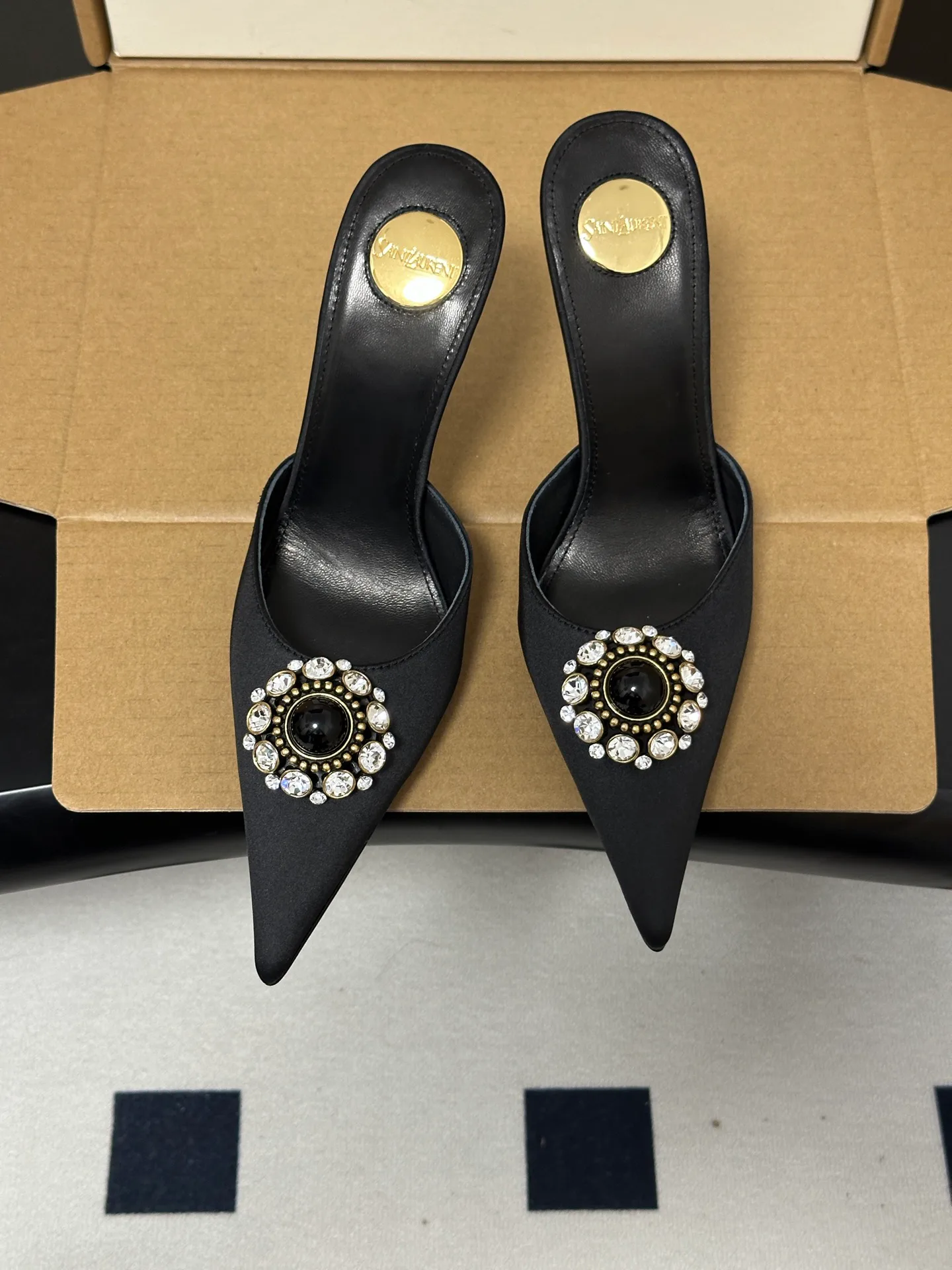 Мюли И Сабо Женские Saint Laurent 17338410