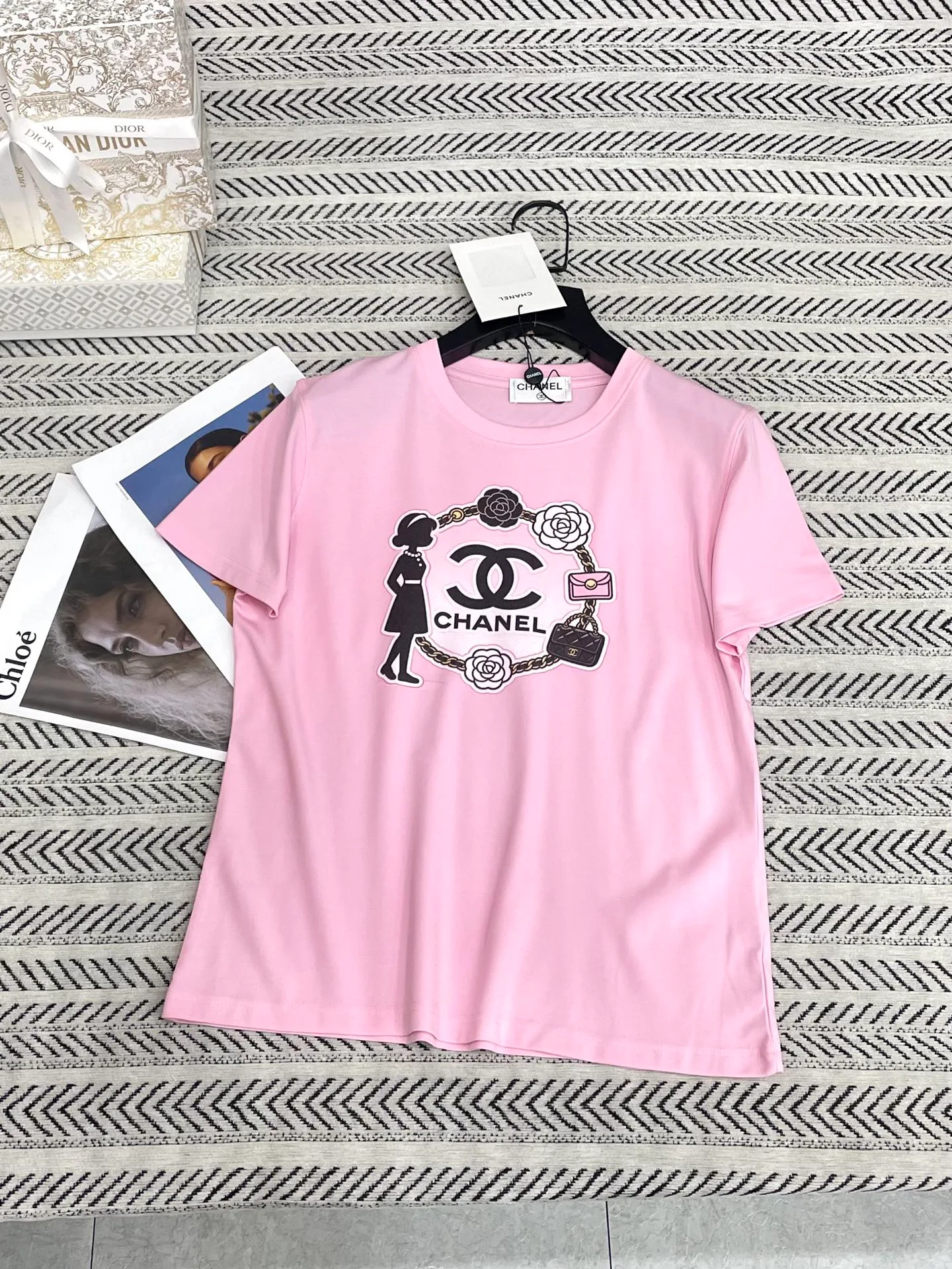Футболки Женские Chanel 12351338
