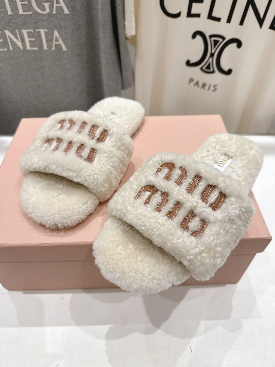 Тапочки Женские Miu Miu 65193