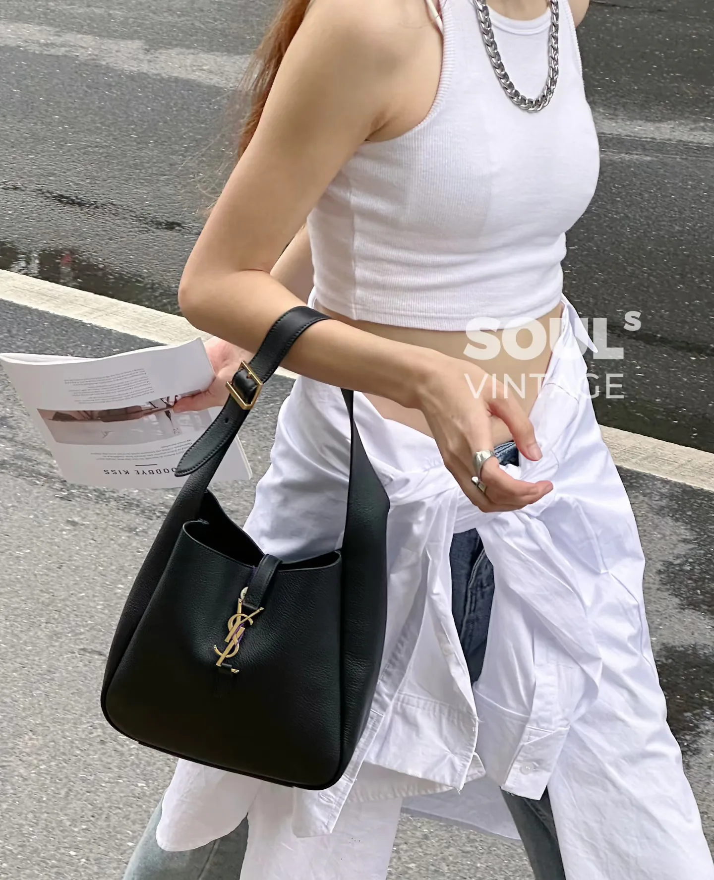 Сумки На Ремне Женские Saint Laurent 188825