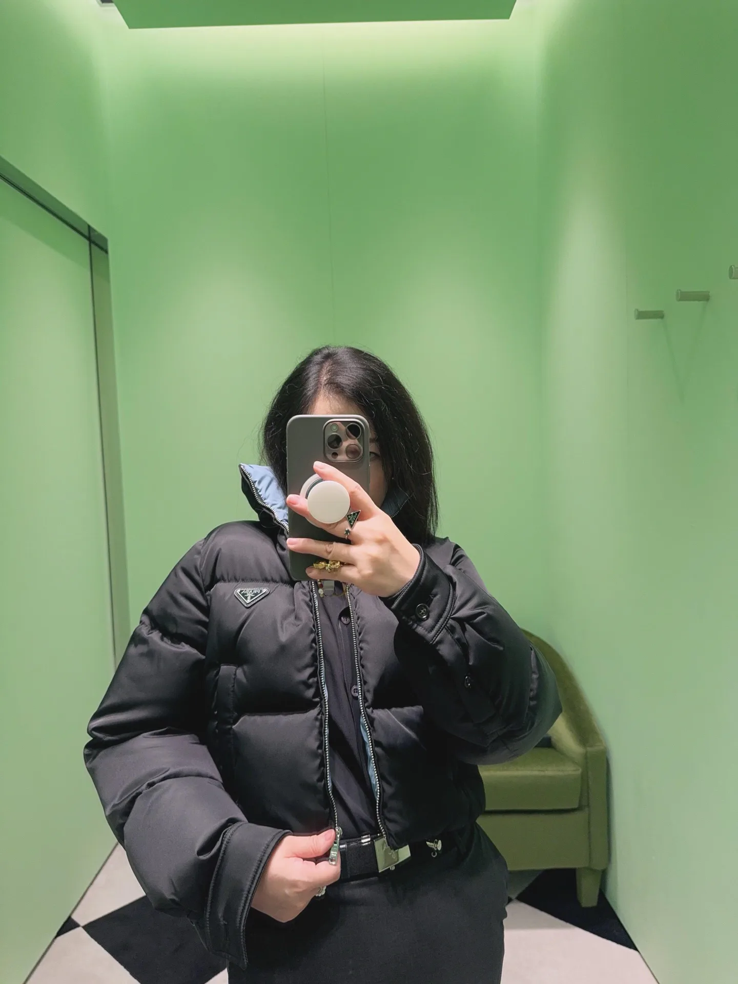 Куртки И Пуховики Женские Prada 18219325