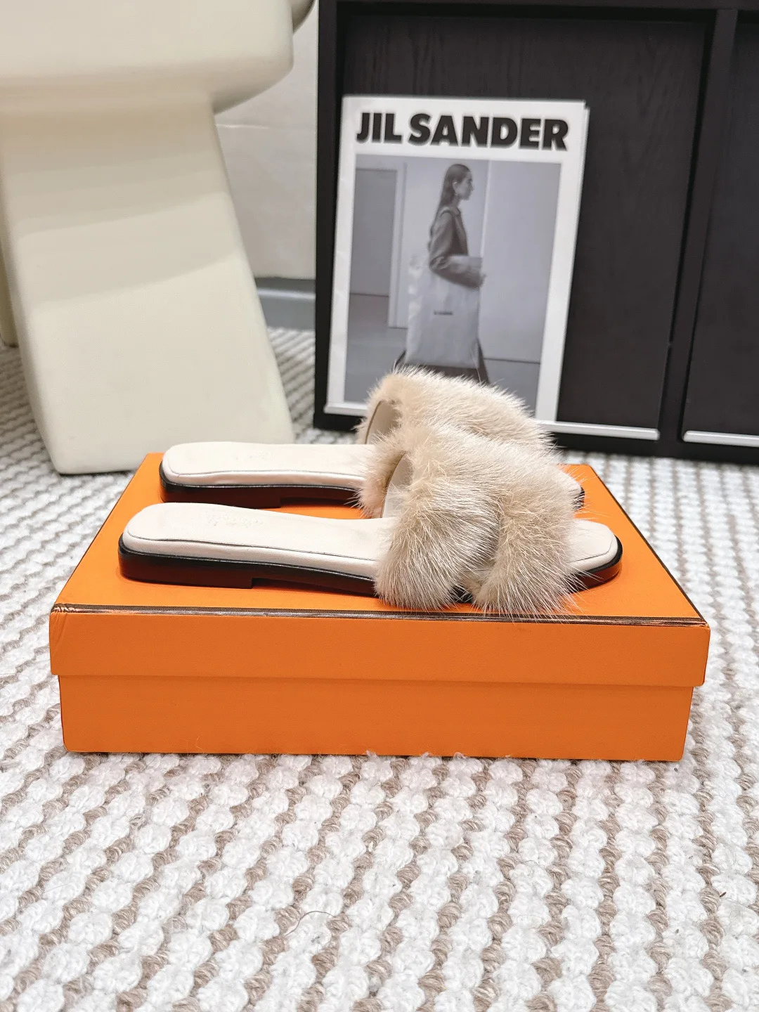 Тапочки Женские Hermes 12859269