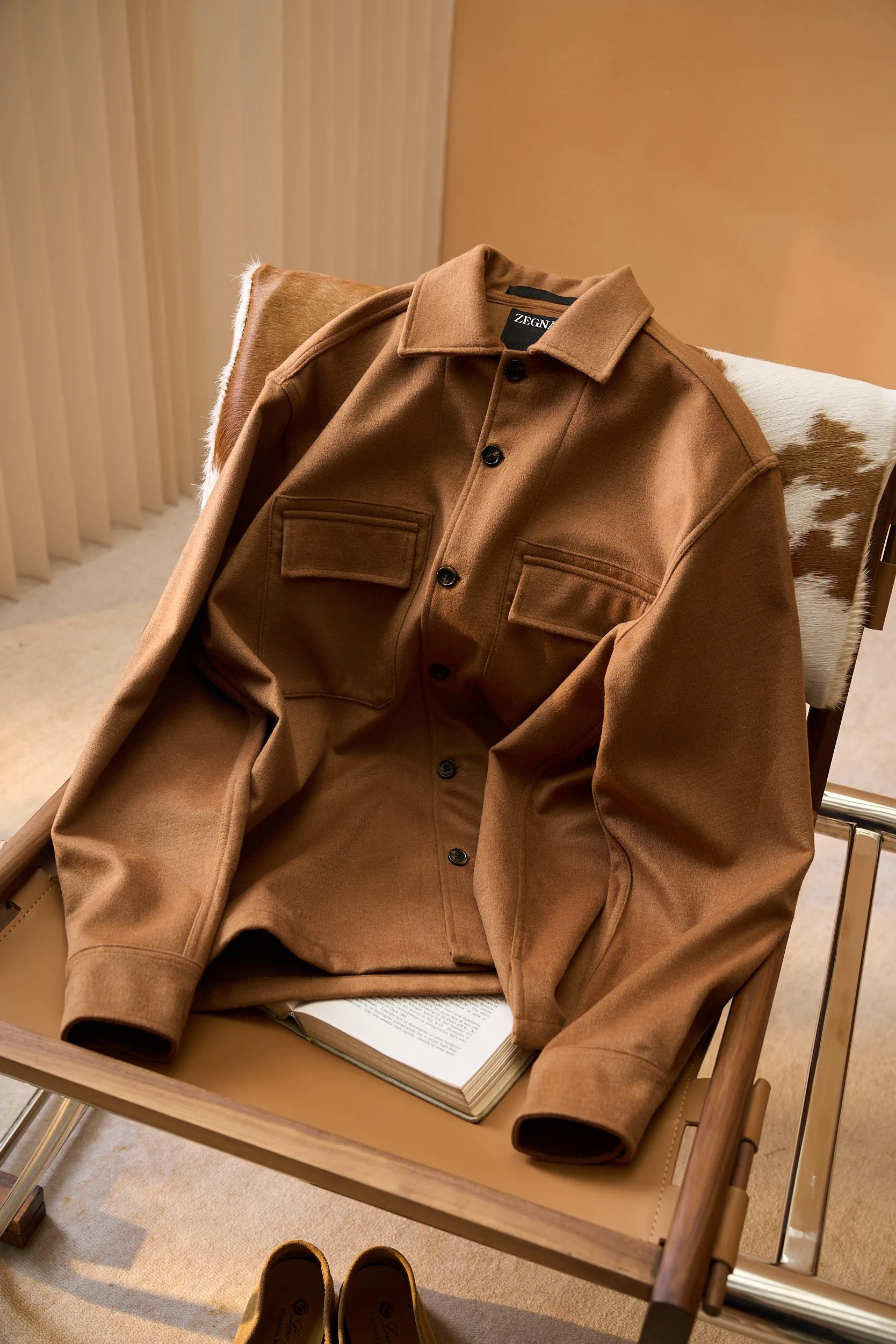 Рубашки Мужские Zegna 18728045