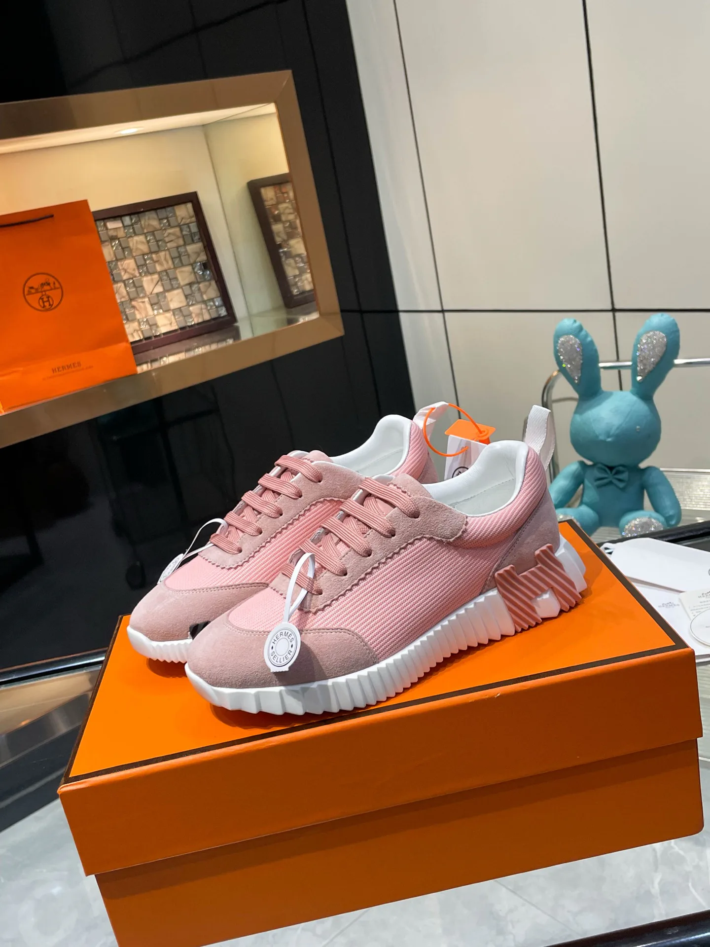 Кроссовки Женские Hermes 232521