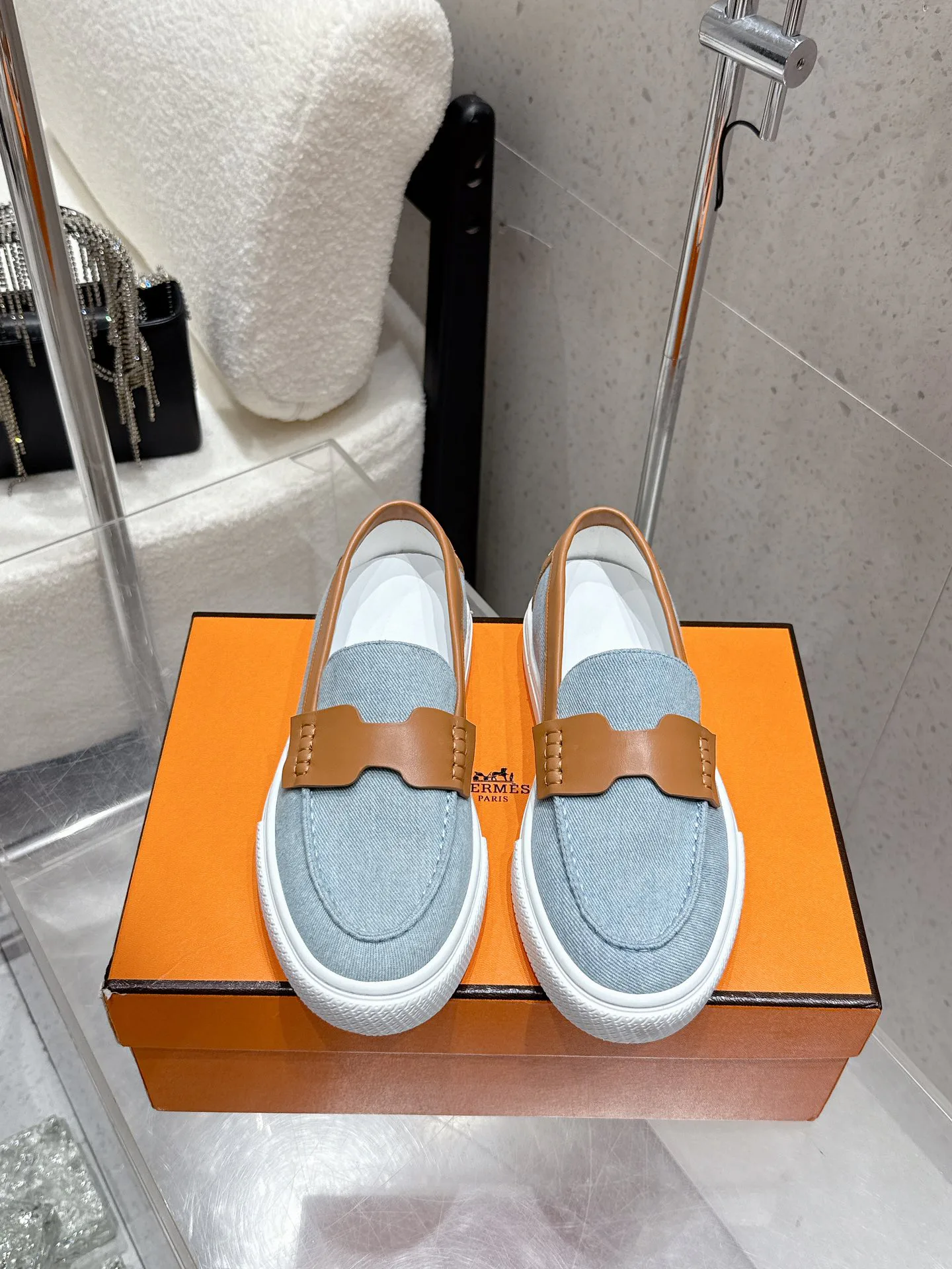 Лоферы Женские Hermes 490729