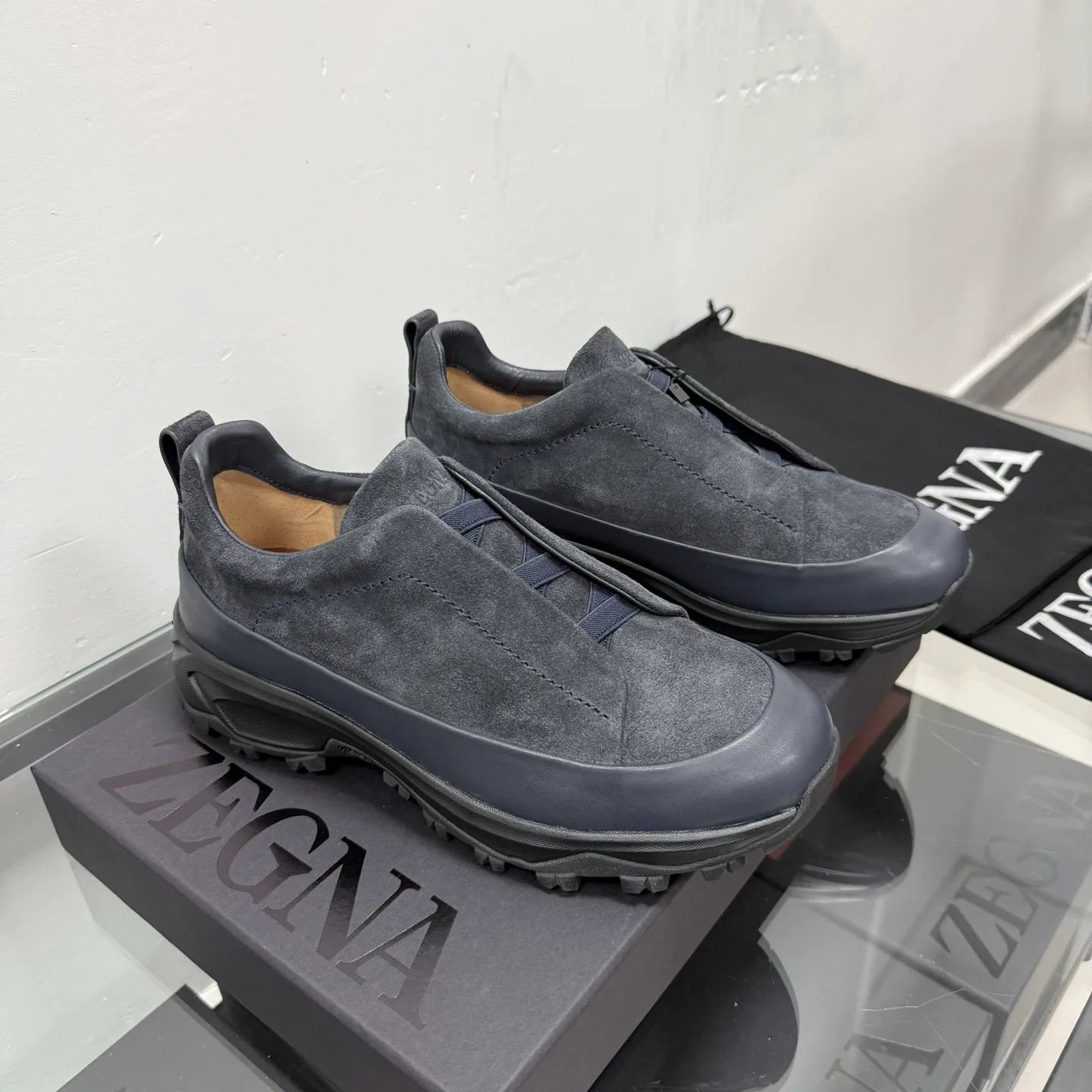 Кроссовки Мужские Zegna 13563420
