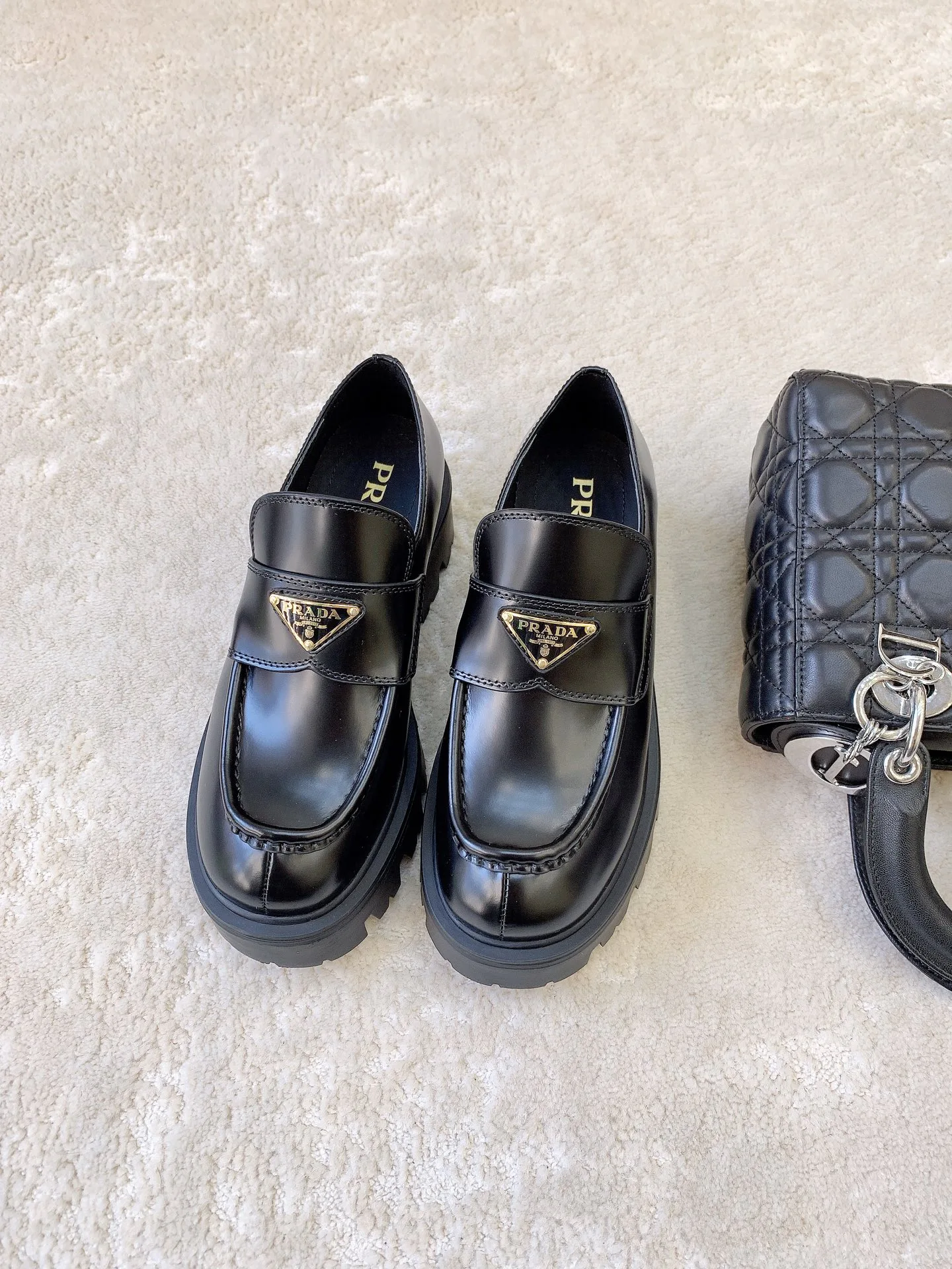 Лоферы И Мокасины Женские Prada 3452736