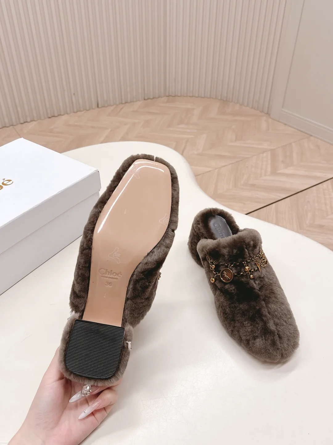 Мюли И Сабо Женские Chloe 490632