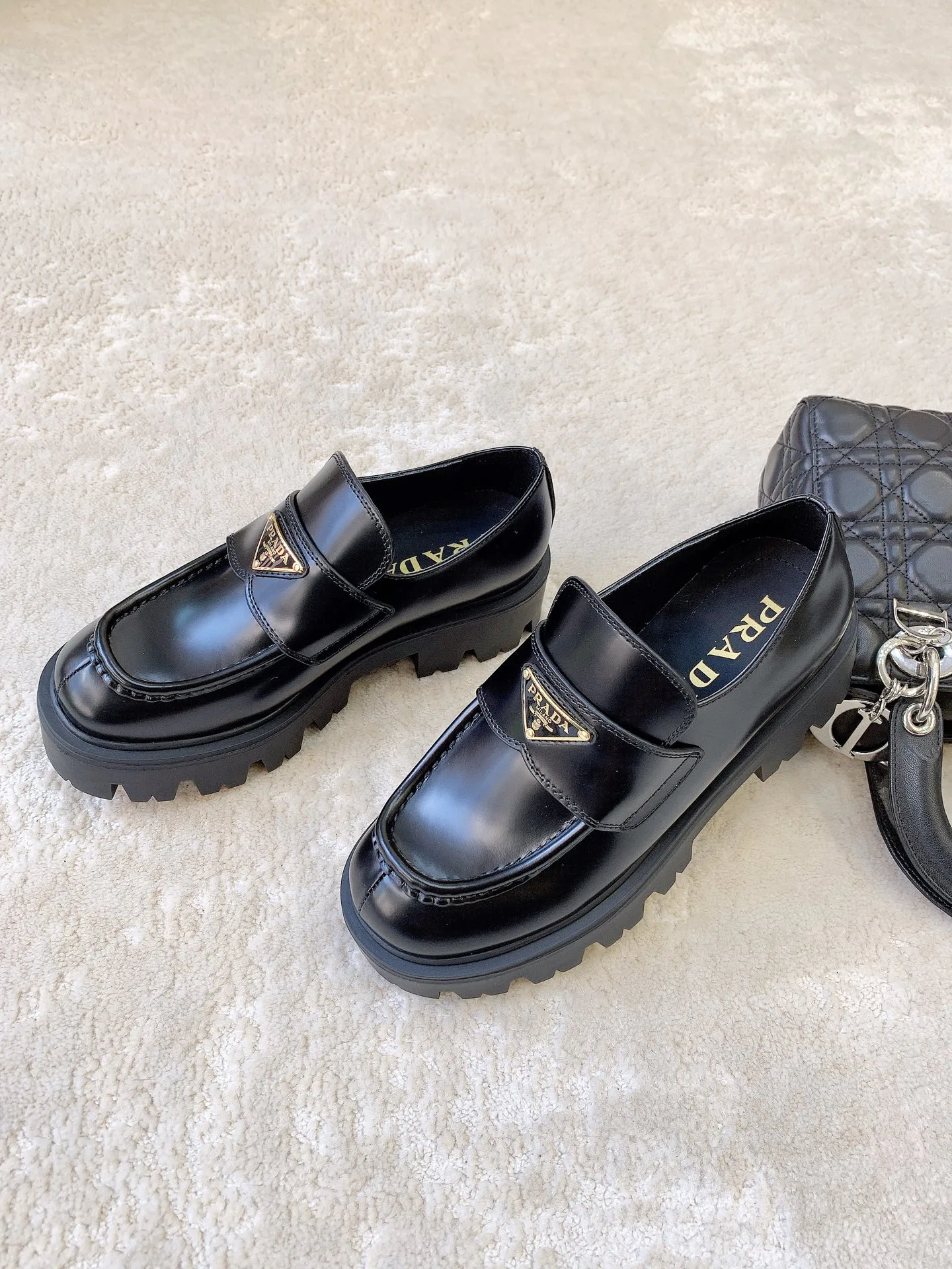 Лоферы И Мокасины Женские Prada 3452736