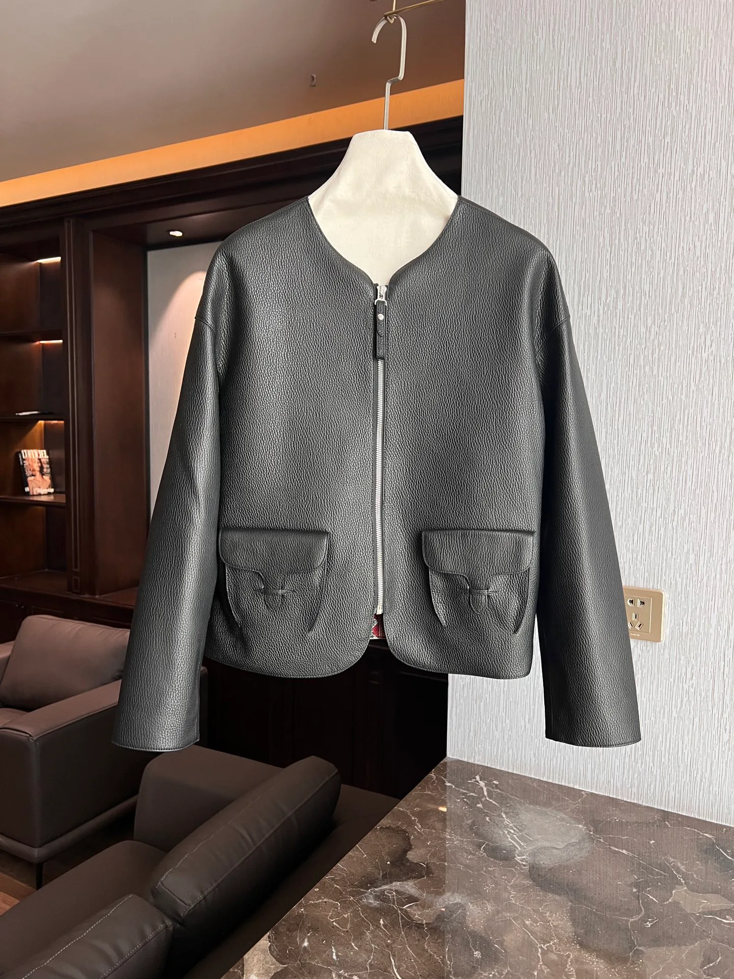 Кожаные Куртки И Дублёнки Мужские Hermes 1805931