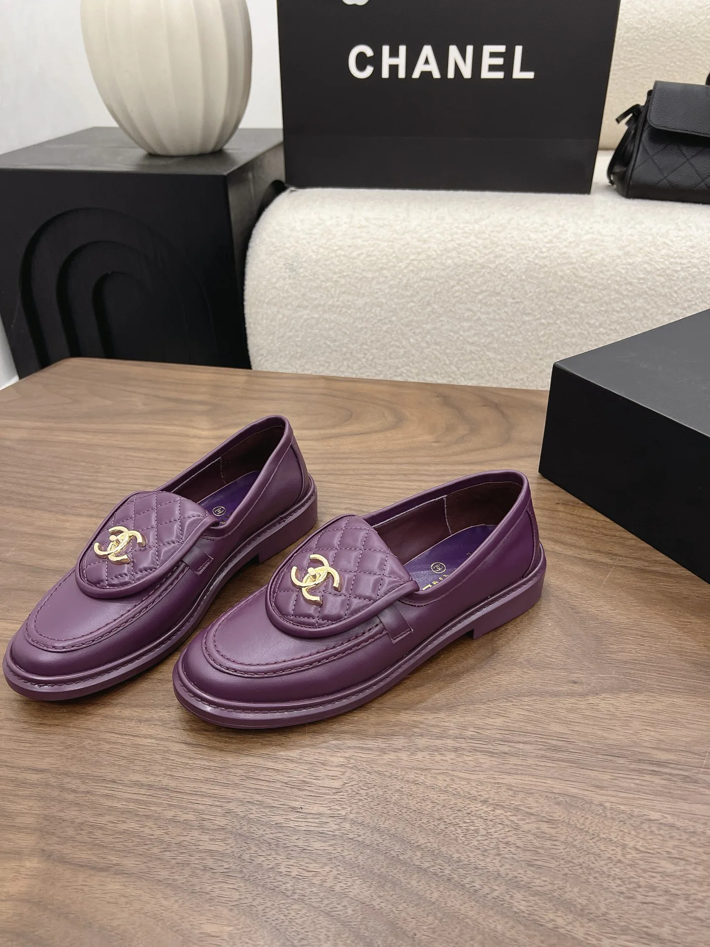 Лоферы И Мокасины Женские Chanel 17303665