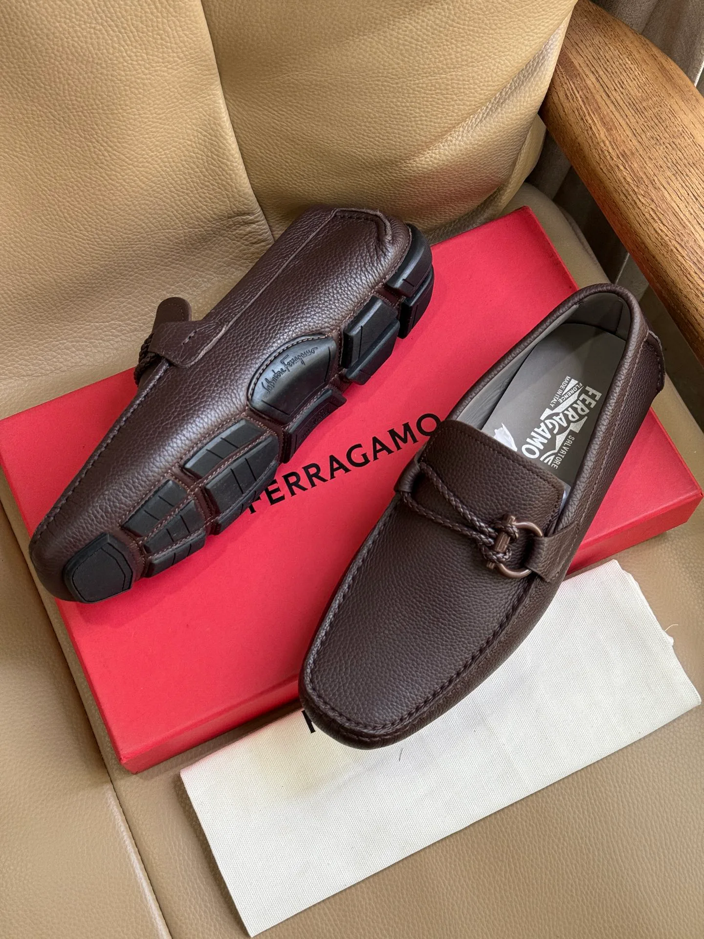 Лоферы И Туфли Мужские Salvatore Ferragamo 18117107