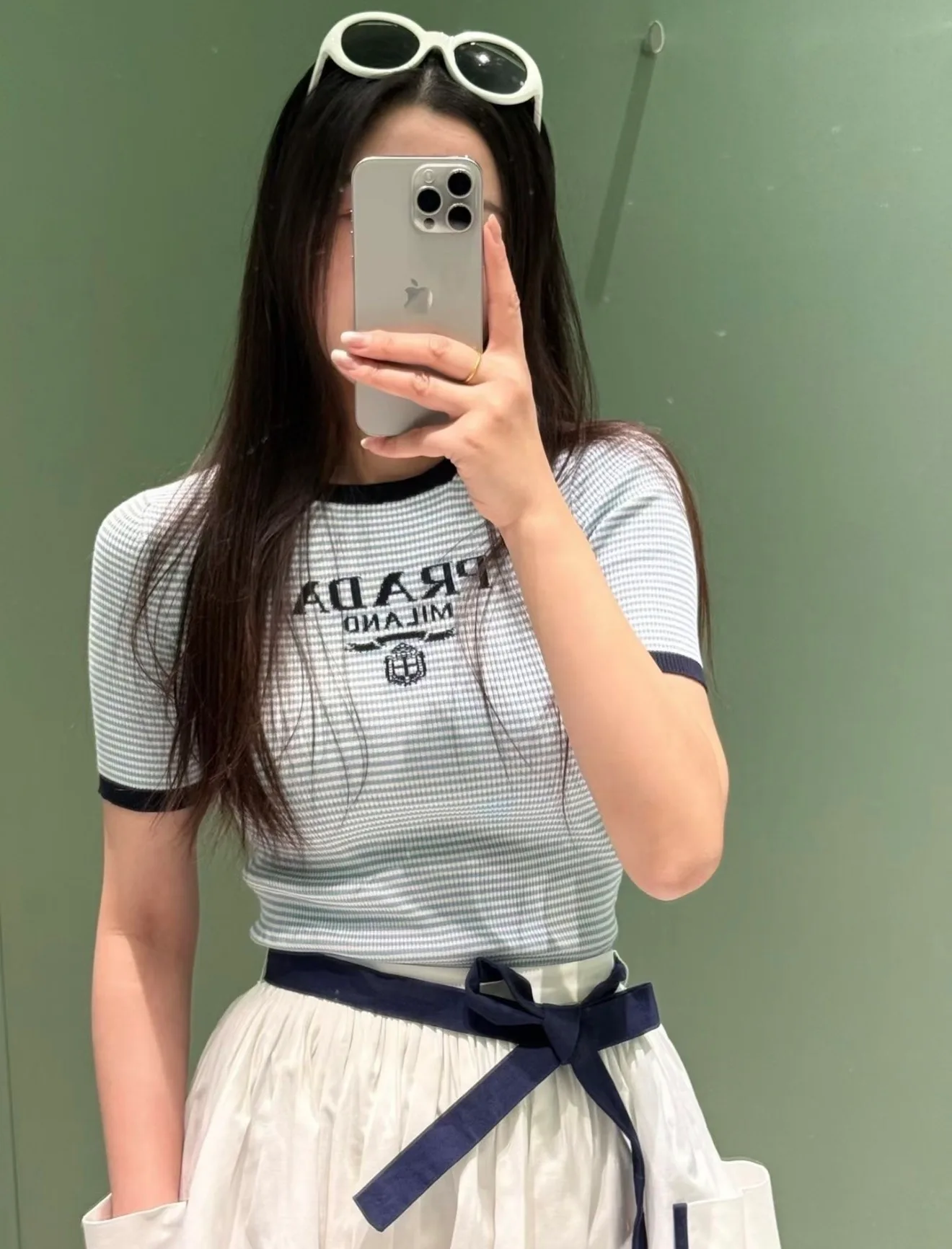 Футболки Женские Prada 12825305