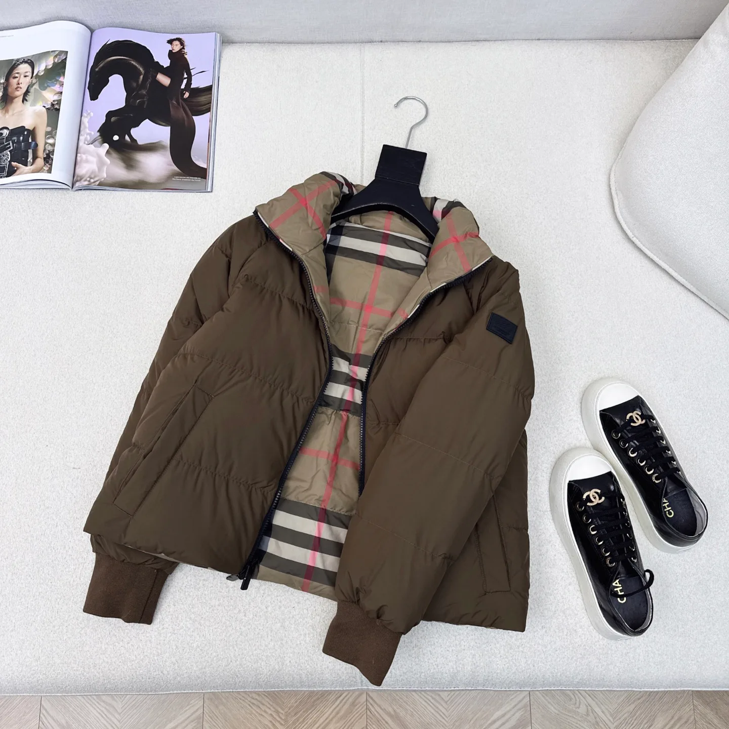 Куртки И Пуховики Женские Burberry 18043113