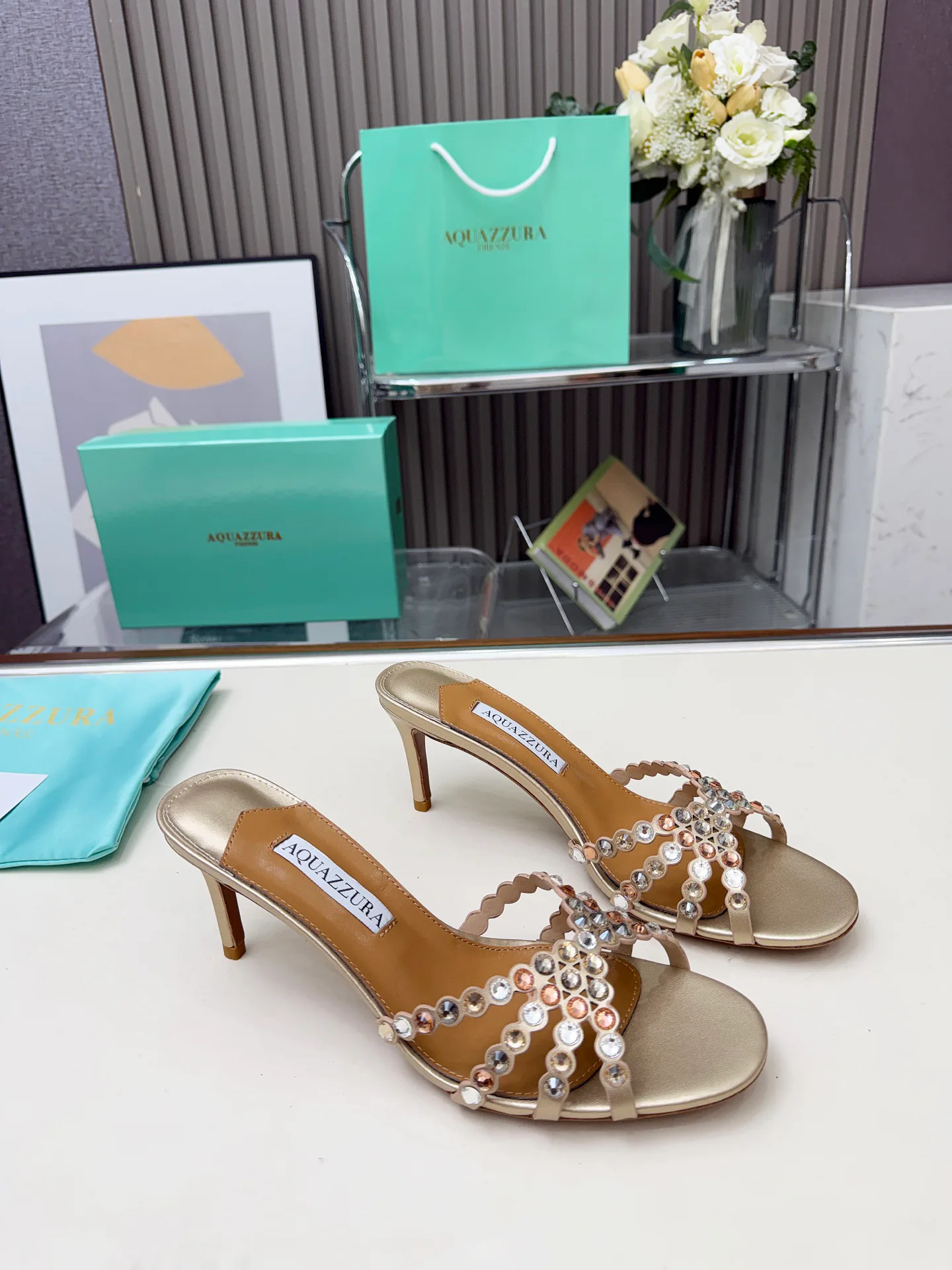 Босоножки Женские Aquazzura 1856029