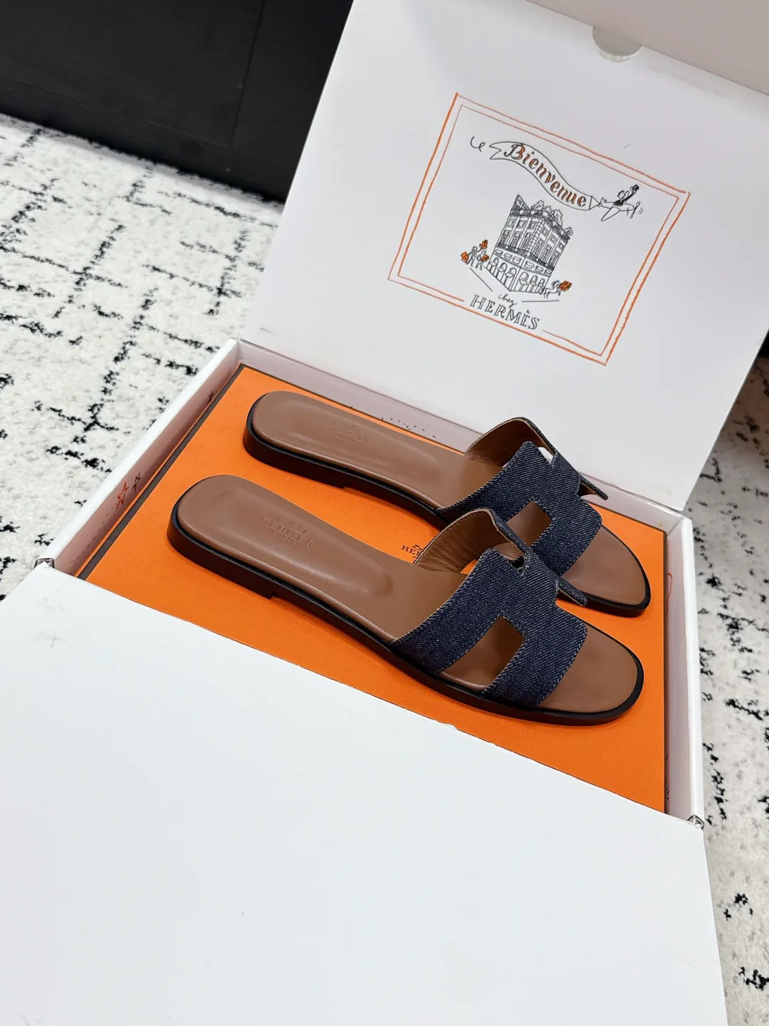 Шлепанцы Женские Hermes 814567