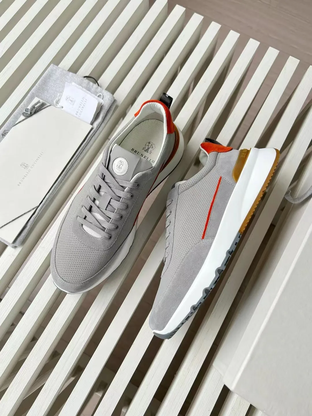 Кроссовки Мужские Brunello Cucinelli 803283