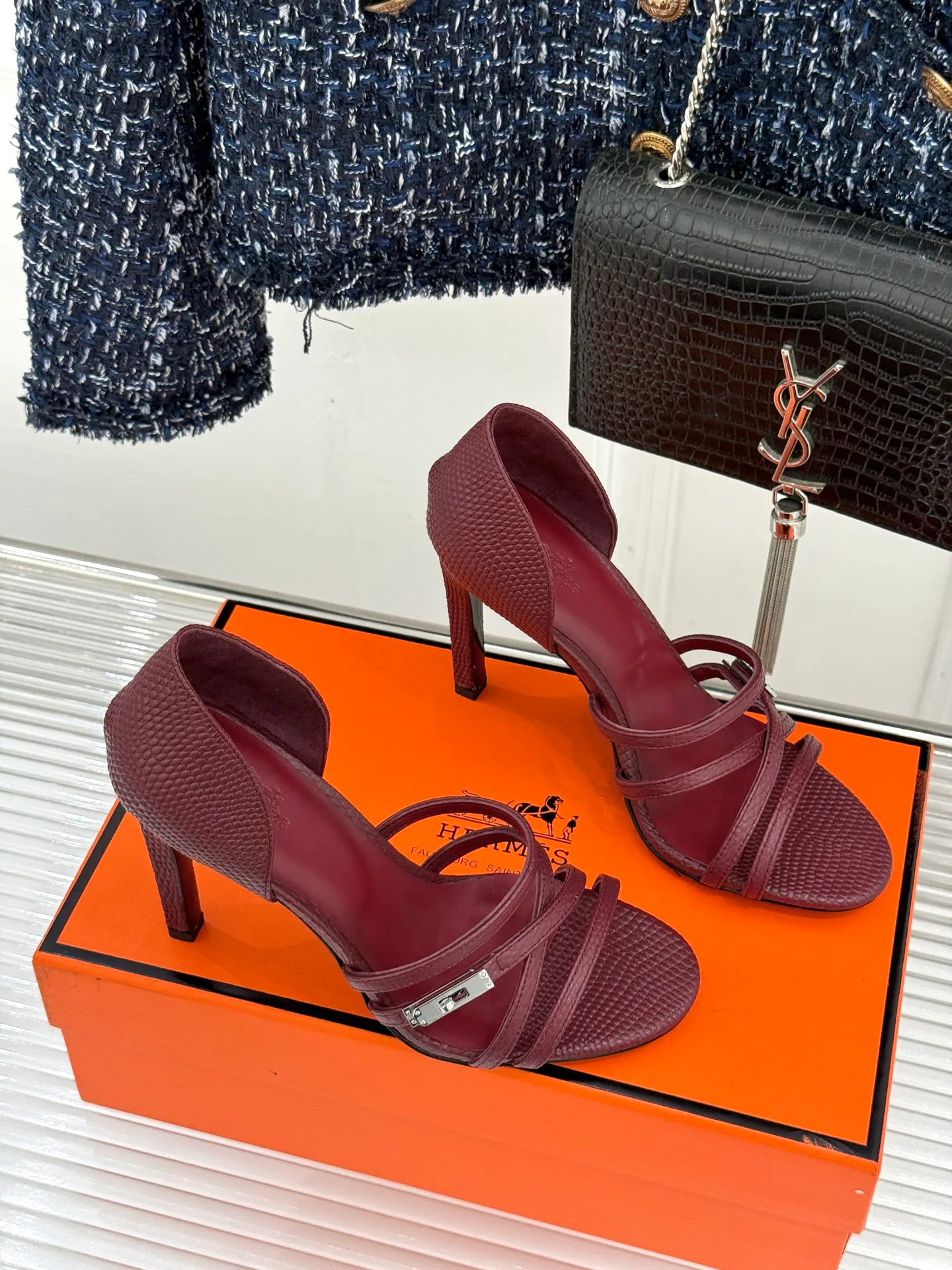 Босоножки Женские Hermes 13465484