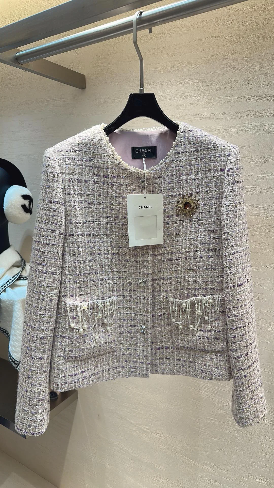 Куртки И Пуховики Женские Chanel 1849688