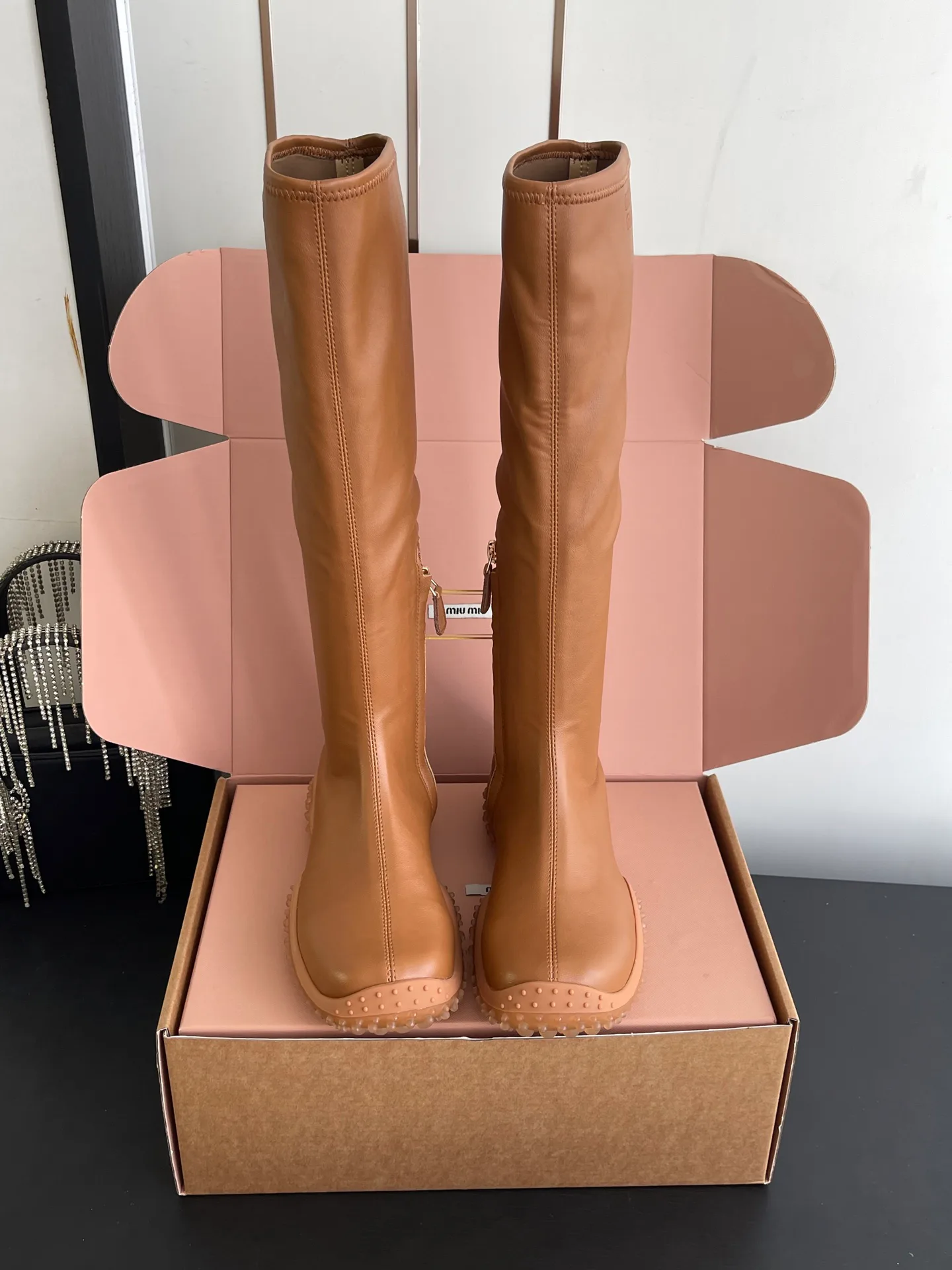 Сапоги Женские Miu Miu 17554334
