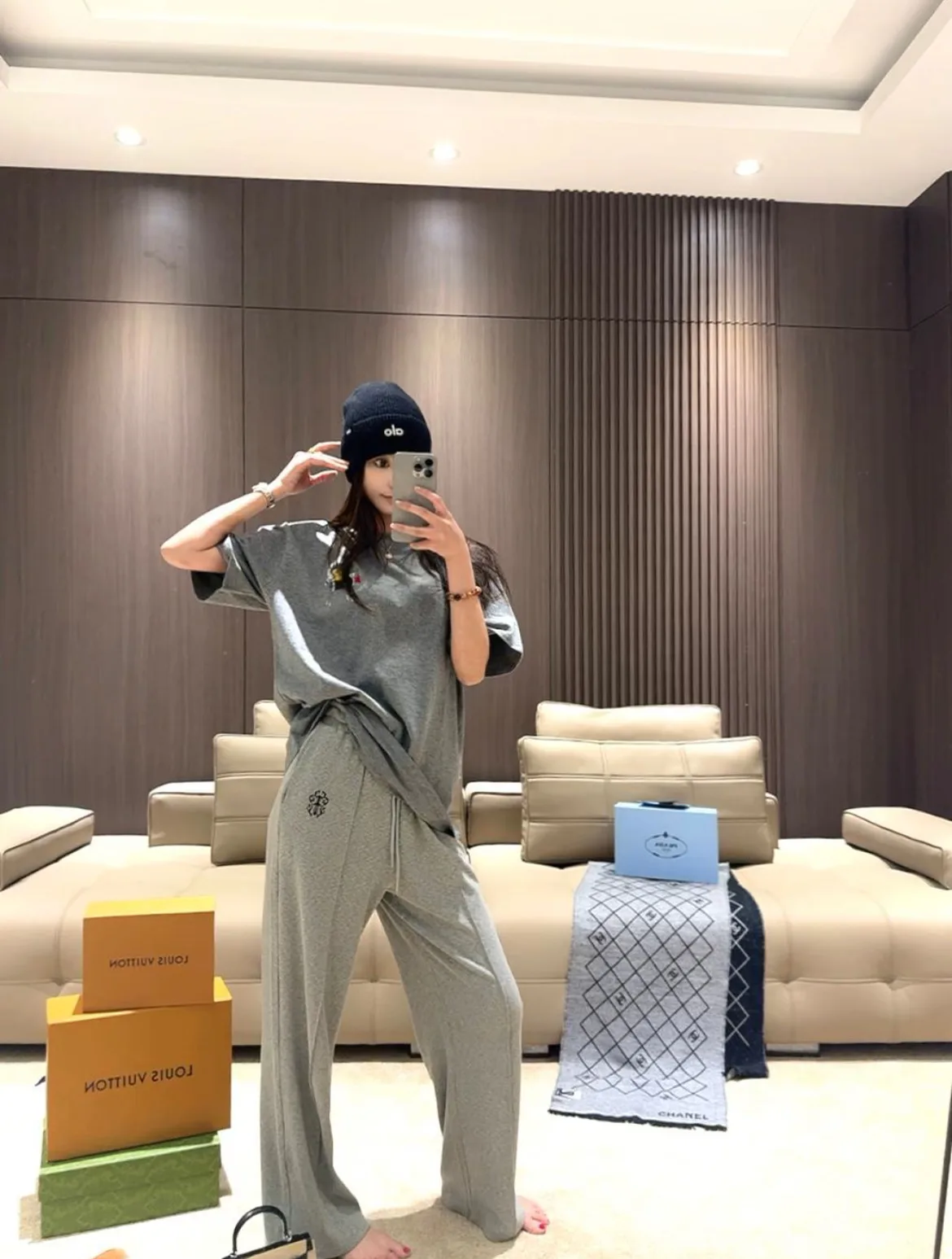 Брюки Женские Chrome Hearts 9134274