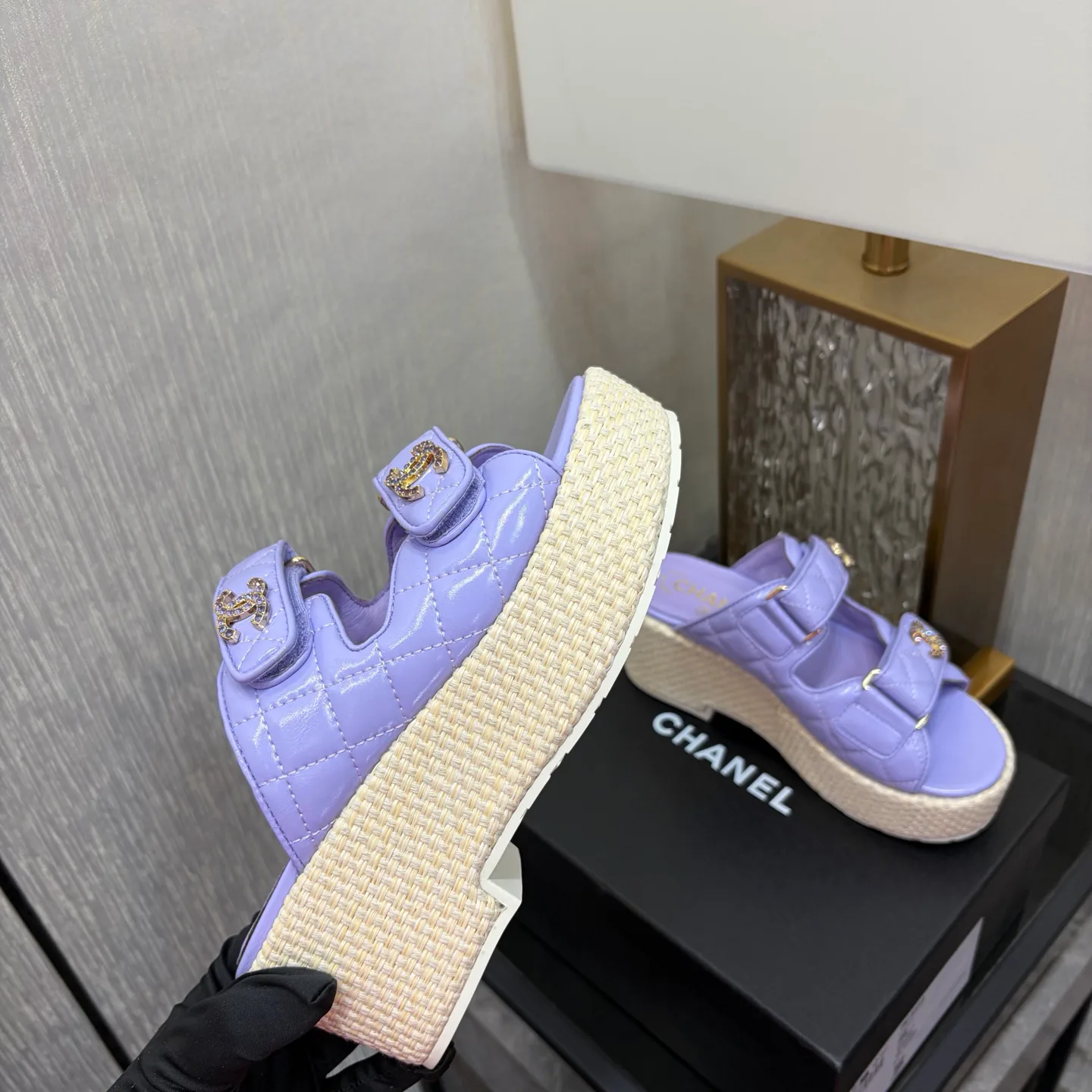 Босоножки Женские Chanel 11579263