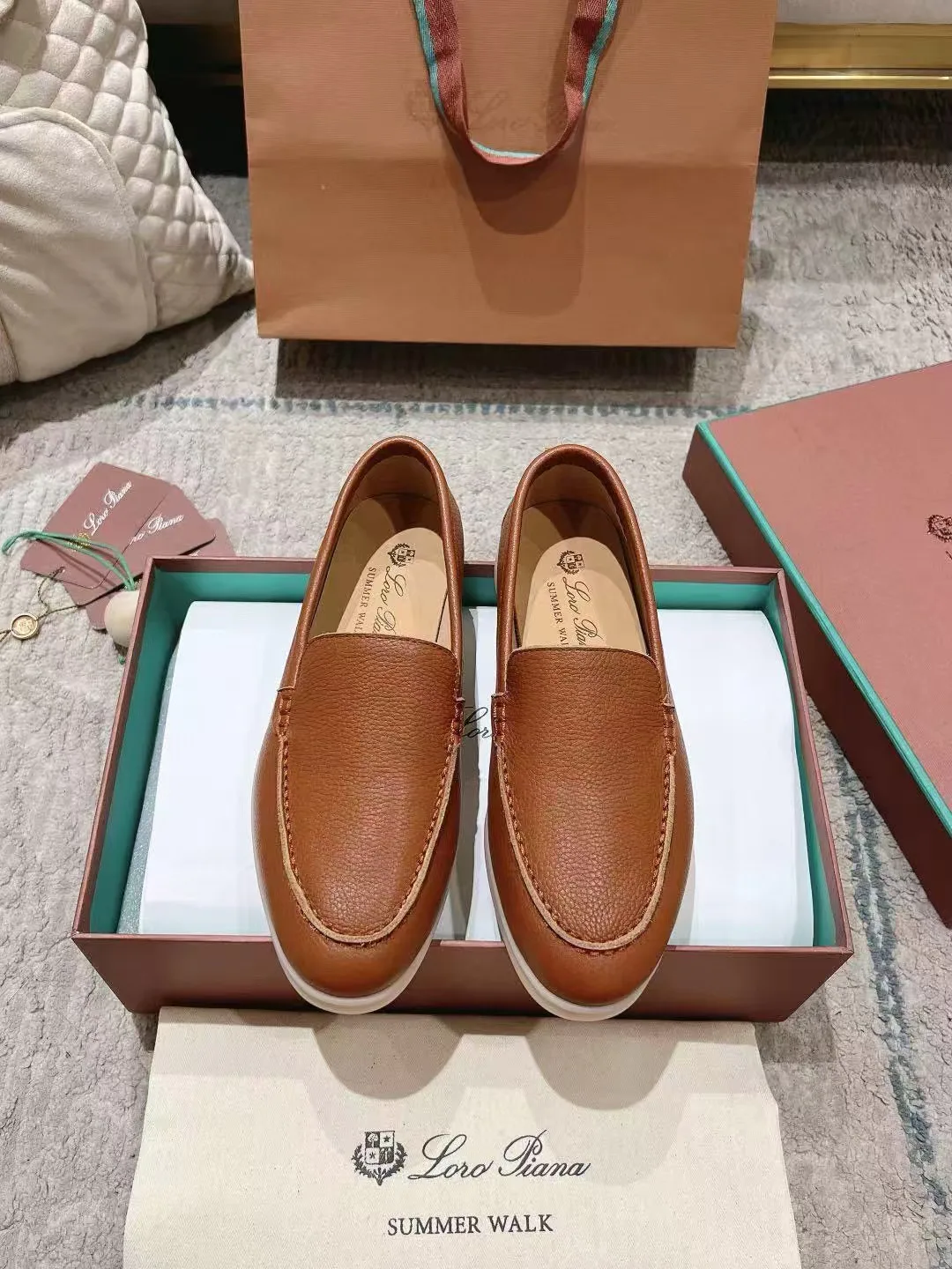 Лоферы Мужские Loro Piana 19285