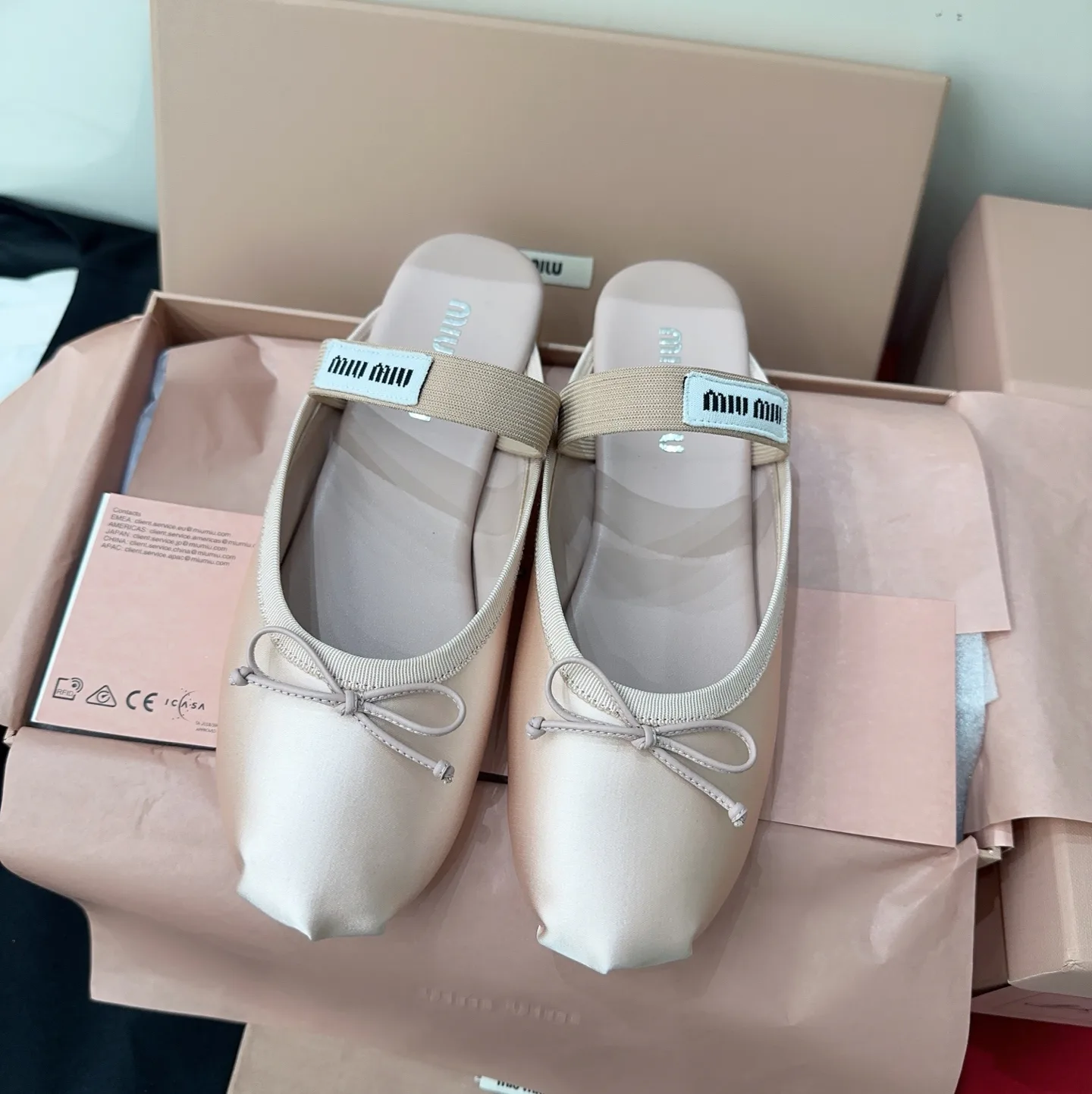 Балетки Женские Miu Miu 12859294