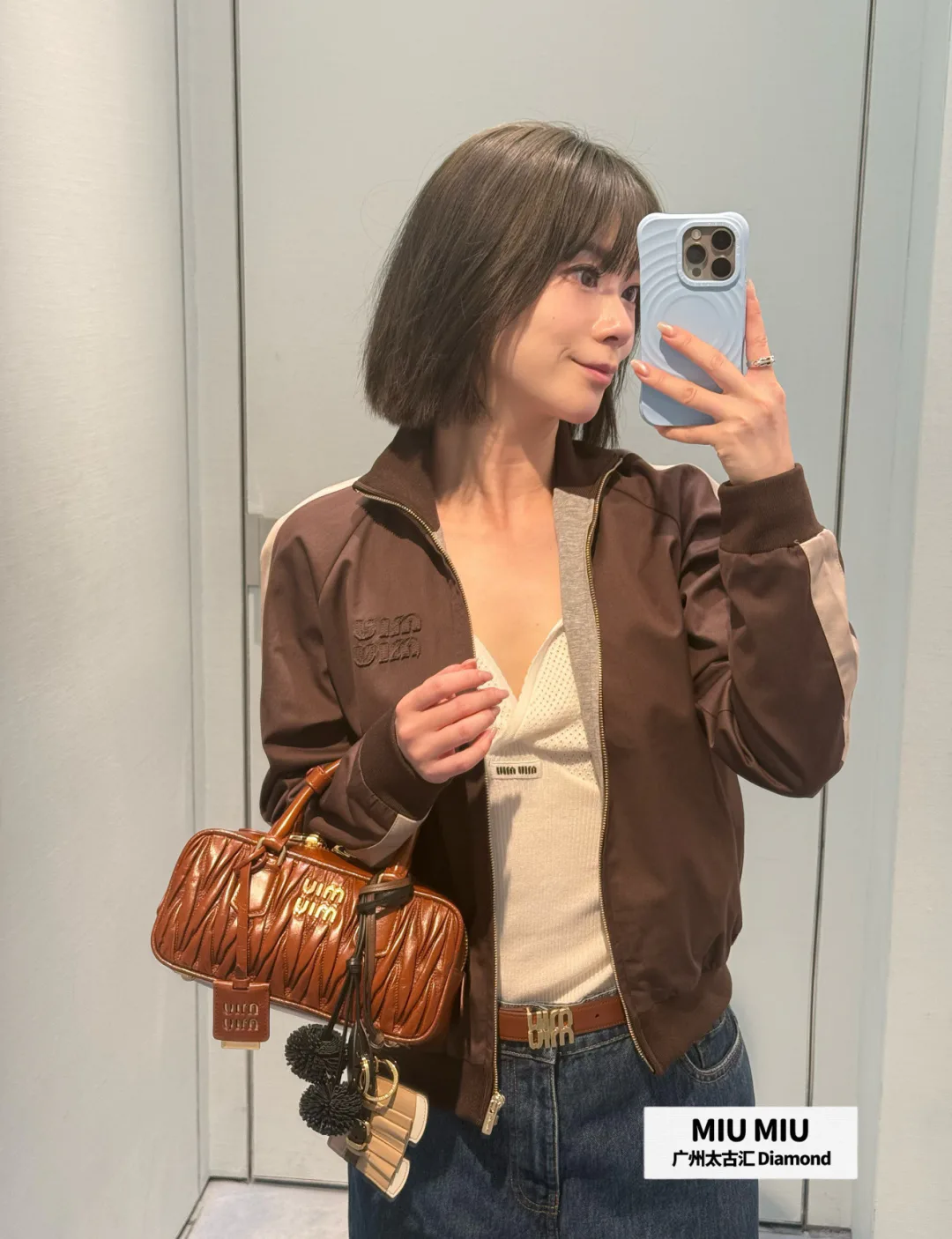 Куртки И Пуховики Женские Miu Miu 19415678