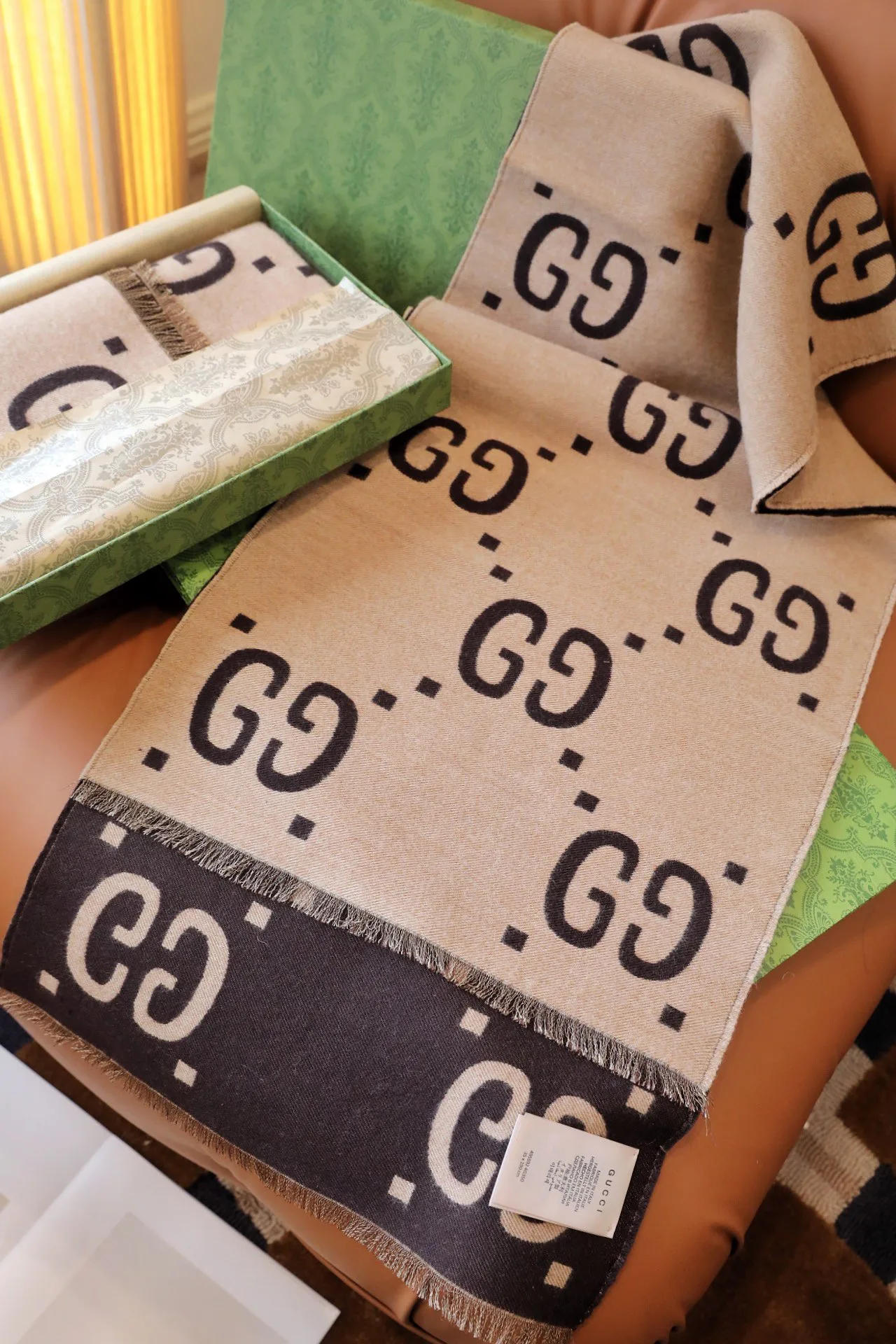 Шарфы Gucci 473291