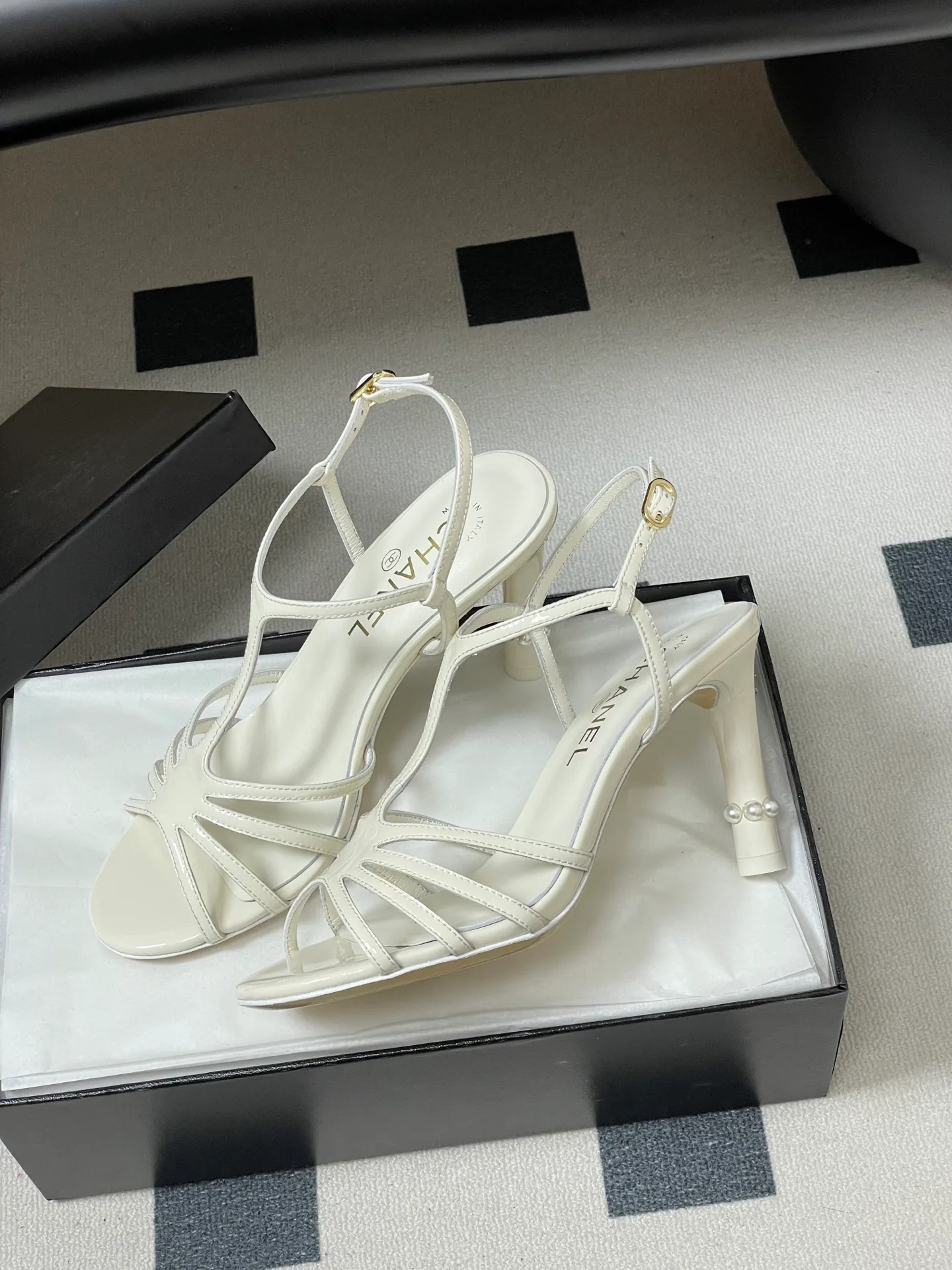 Босоножки Женские Chanel 1258835