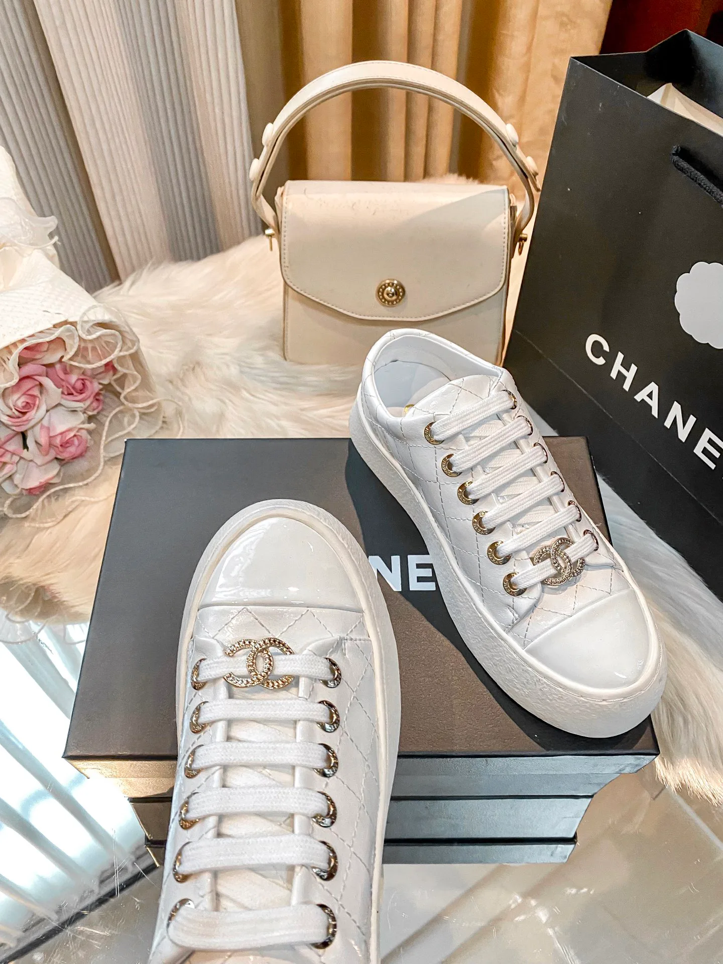 Кеды Женские Chanel 79538