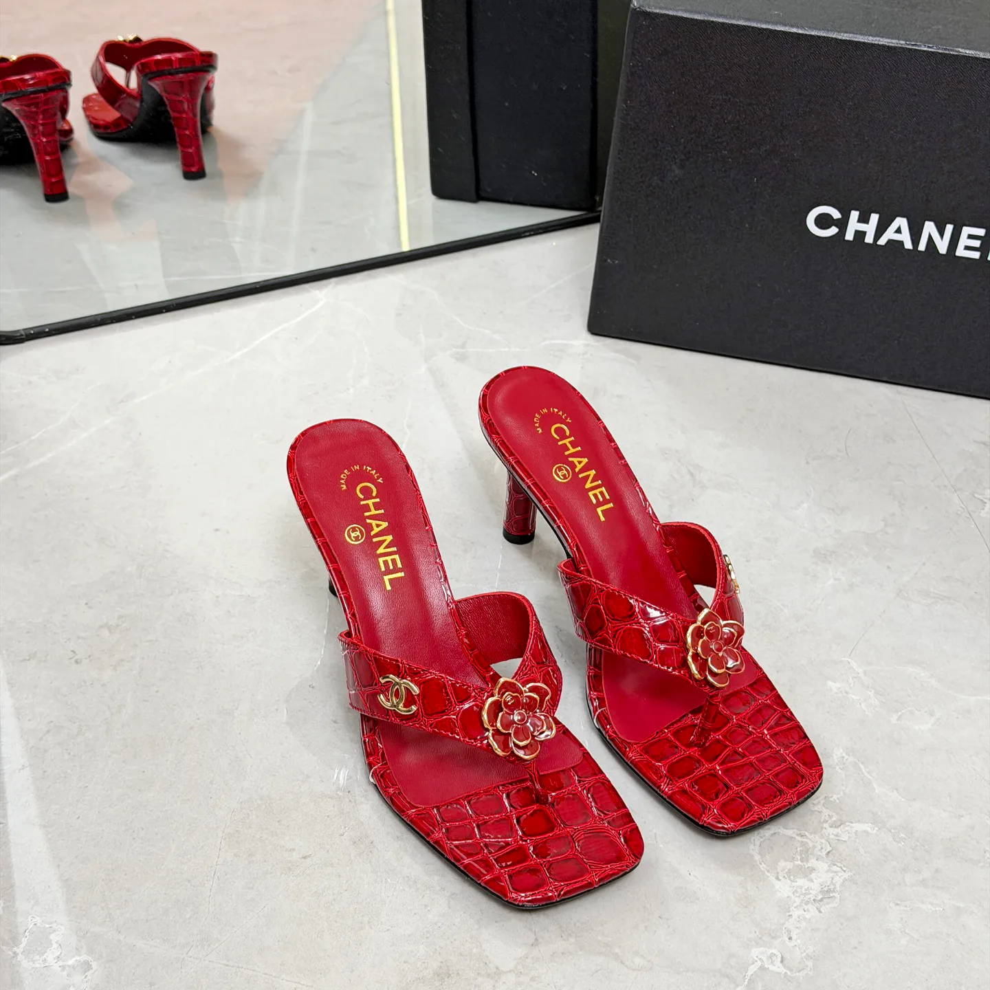 Босоножки Женские Chanel 17335027