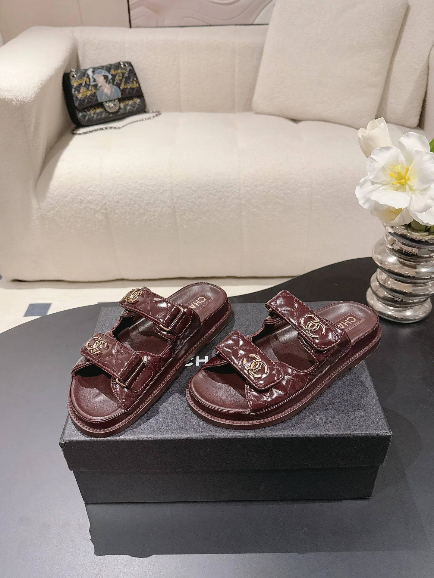 Шлепанцы Женские Chanel 11702011