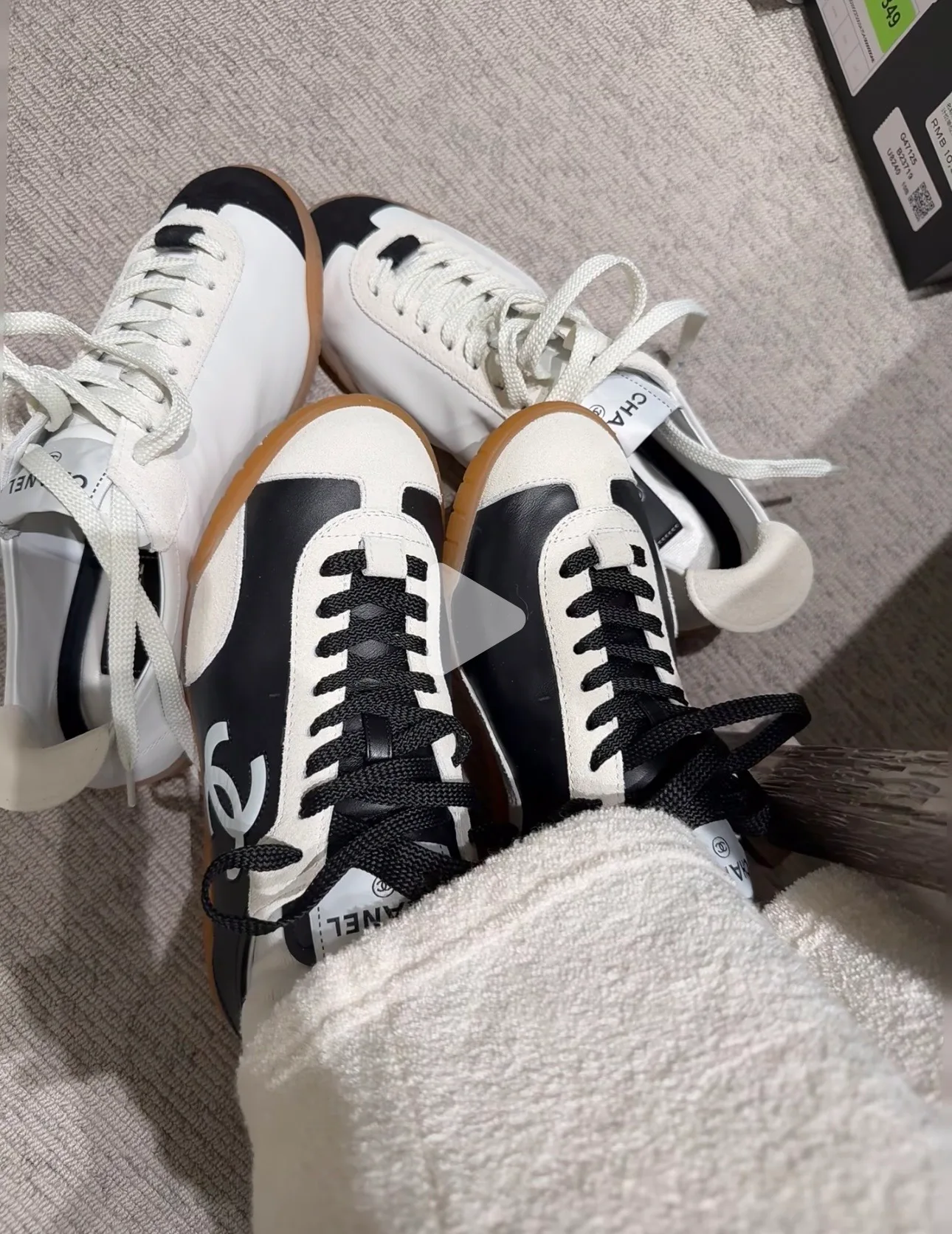 Кроссовки Женские Chanel 4620924