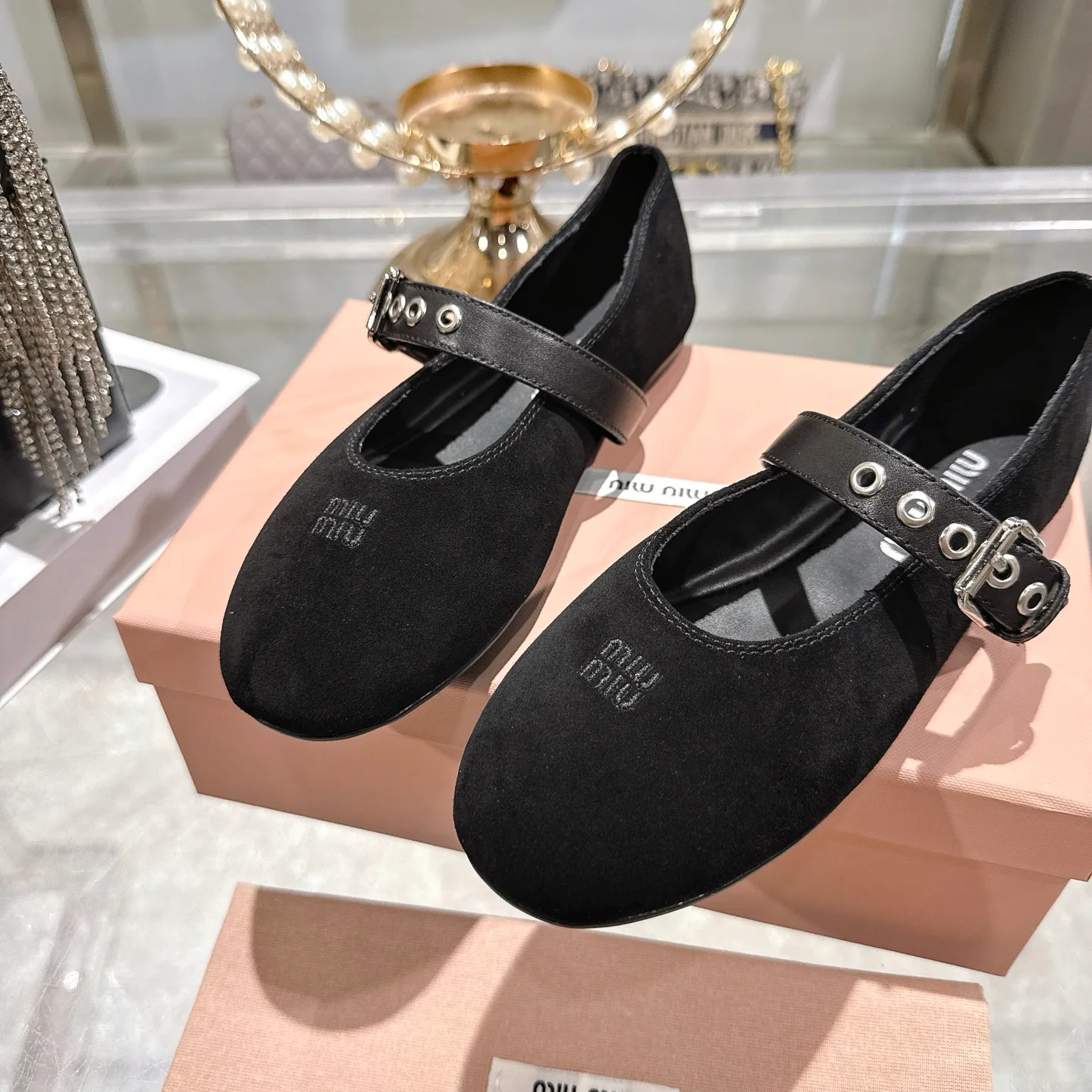 Балетки Женские Miu Miu 11677175