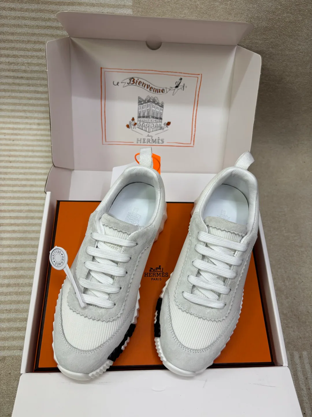 Кроссовки Мужские Hermes 17566528