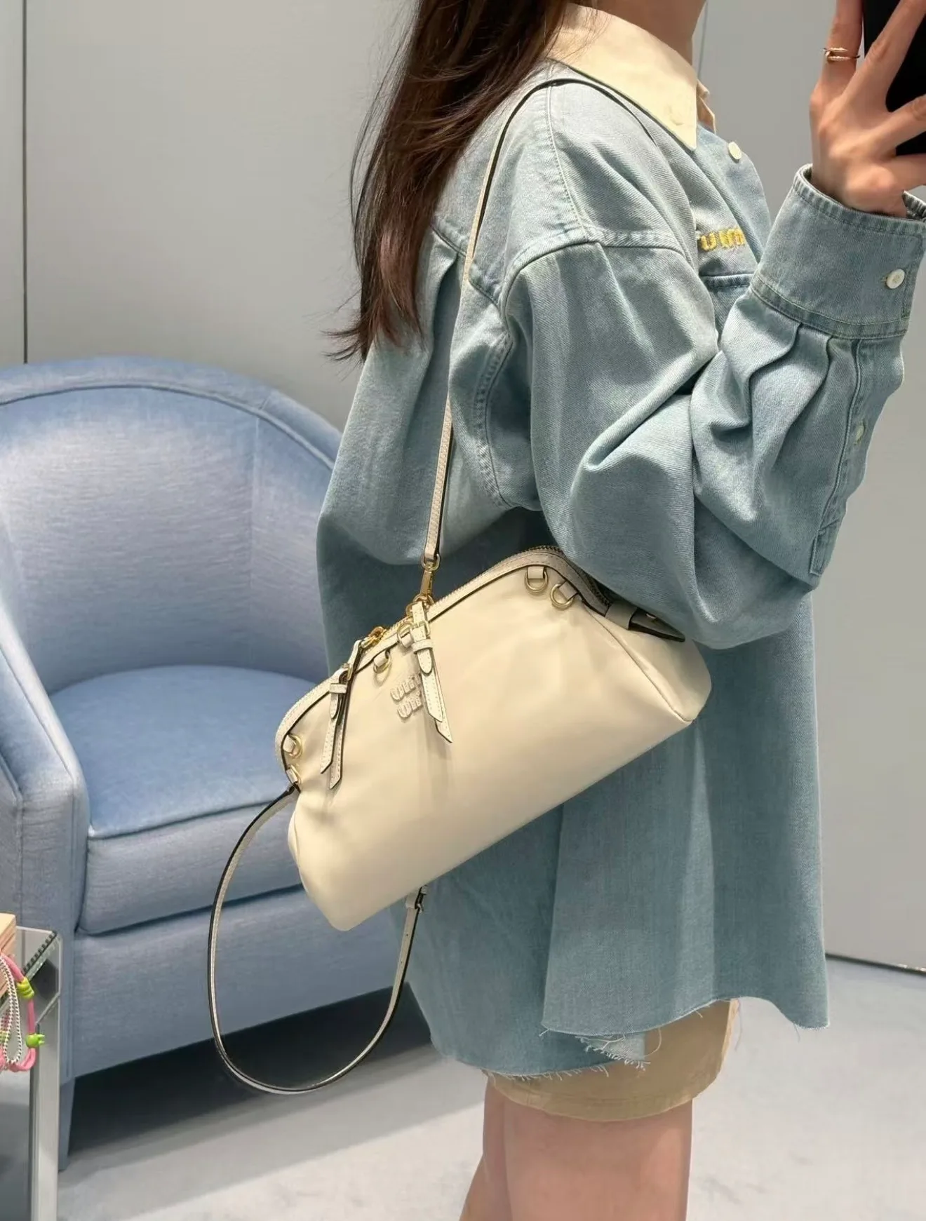 Рубашки Женские Miu Miu 12649538