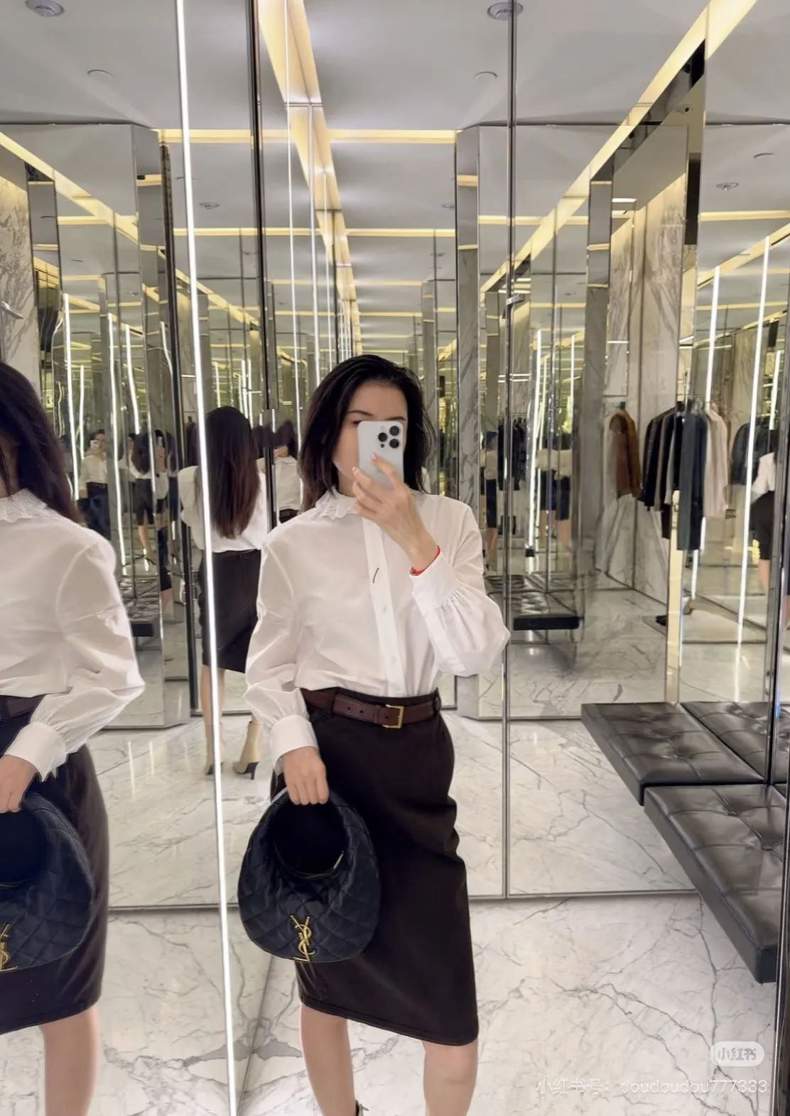 Рубашки Женские Saint Laurent 545508