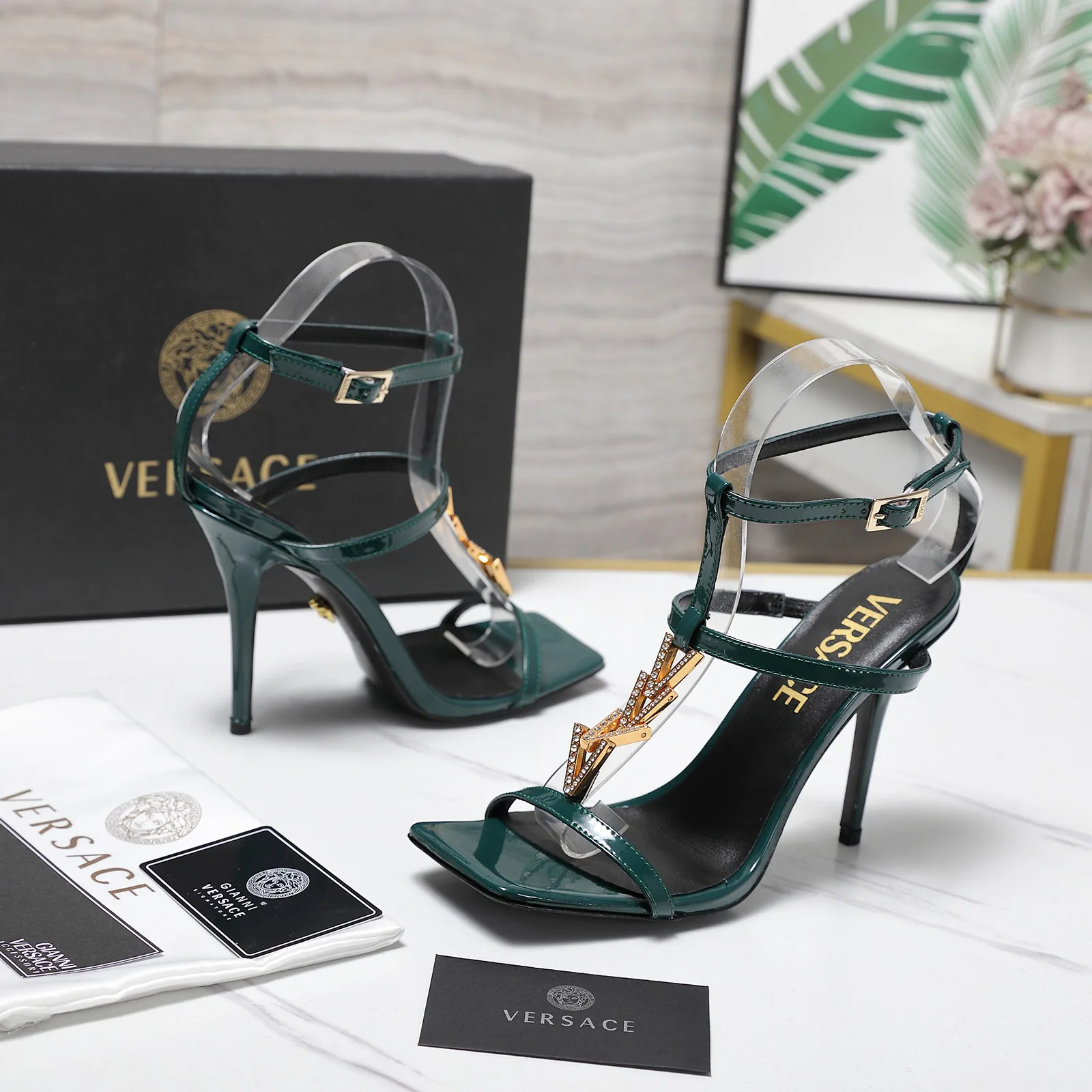 Босоножки Женские Versace 1262707