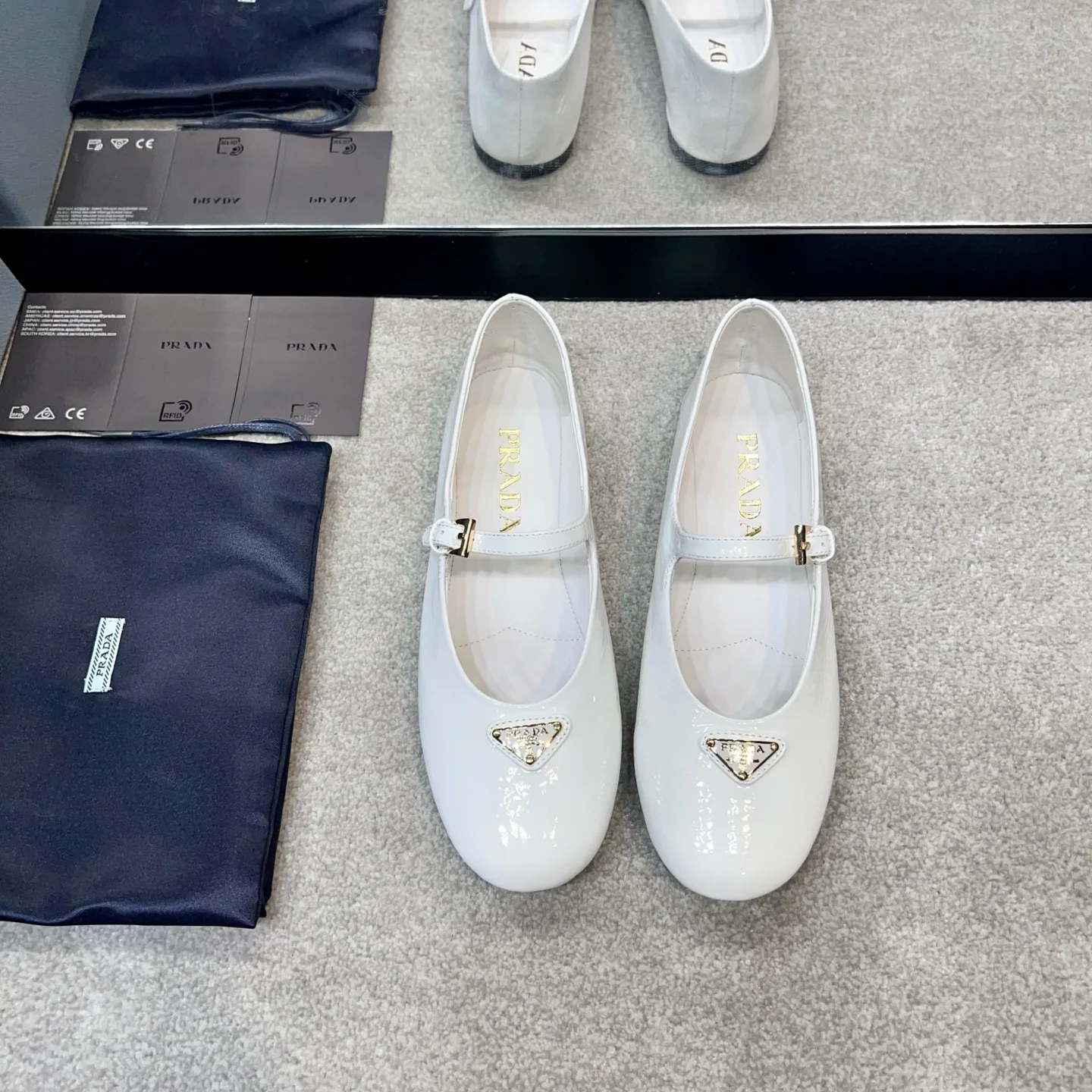 Балетки Женские Prada 11420064