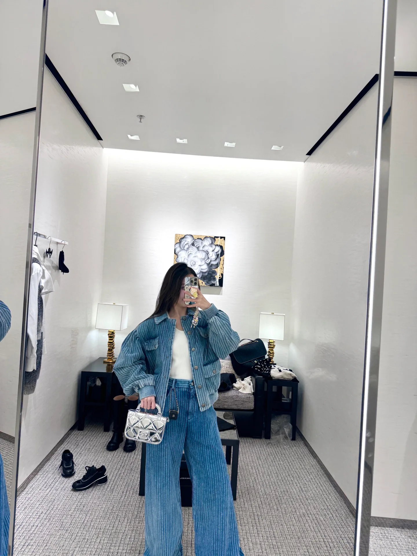 Куртки И Пуховики Женские Chanel 422810