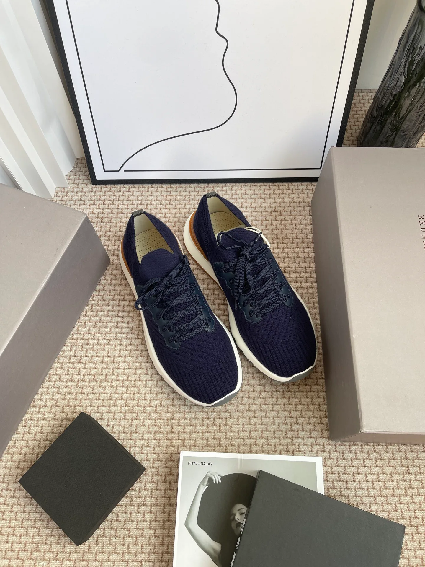 Кроссовки Мужские Brunello Cucinelli 18397634