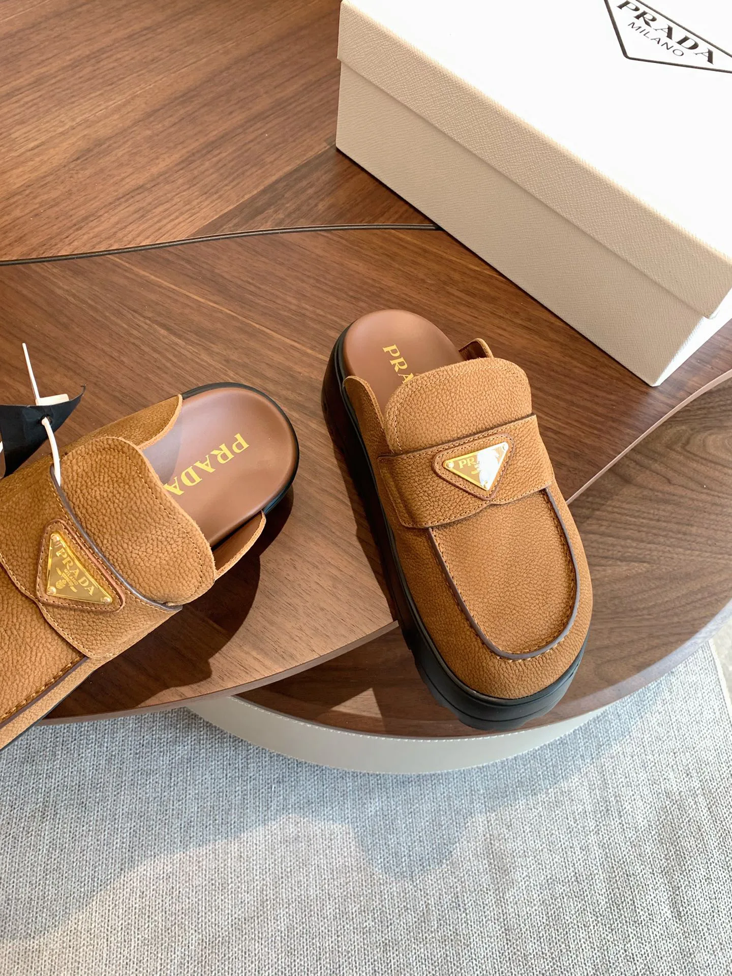 Мюли И Сабо Женские Prada 18143055